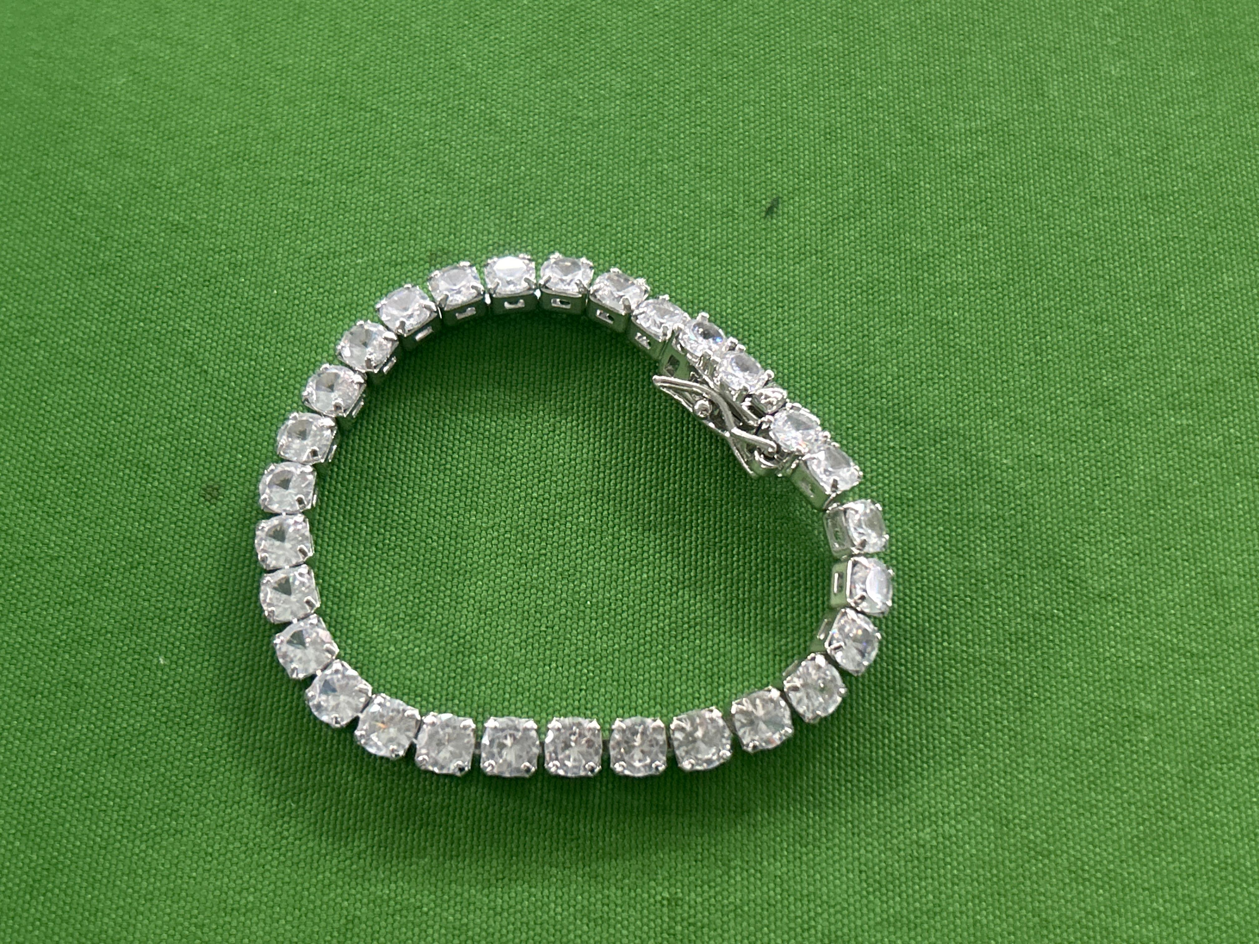 Foto QC 5 de Other Bracelet Metal Crystal Silver