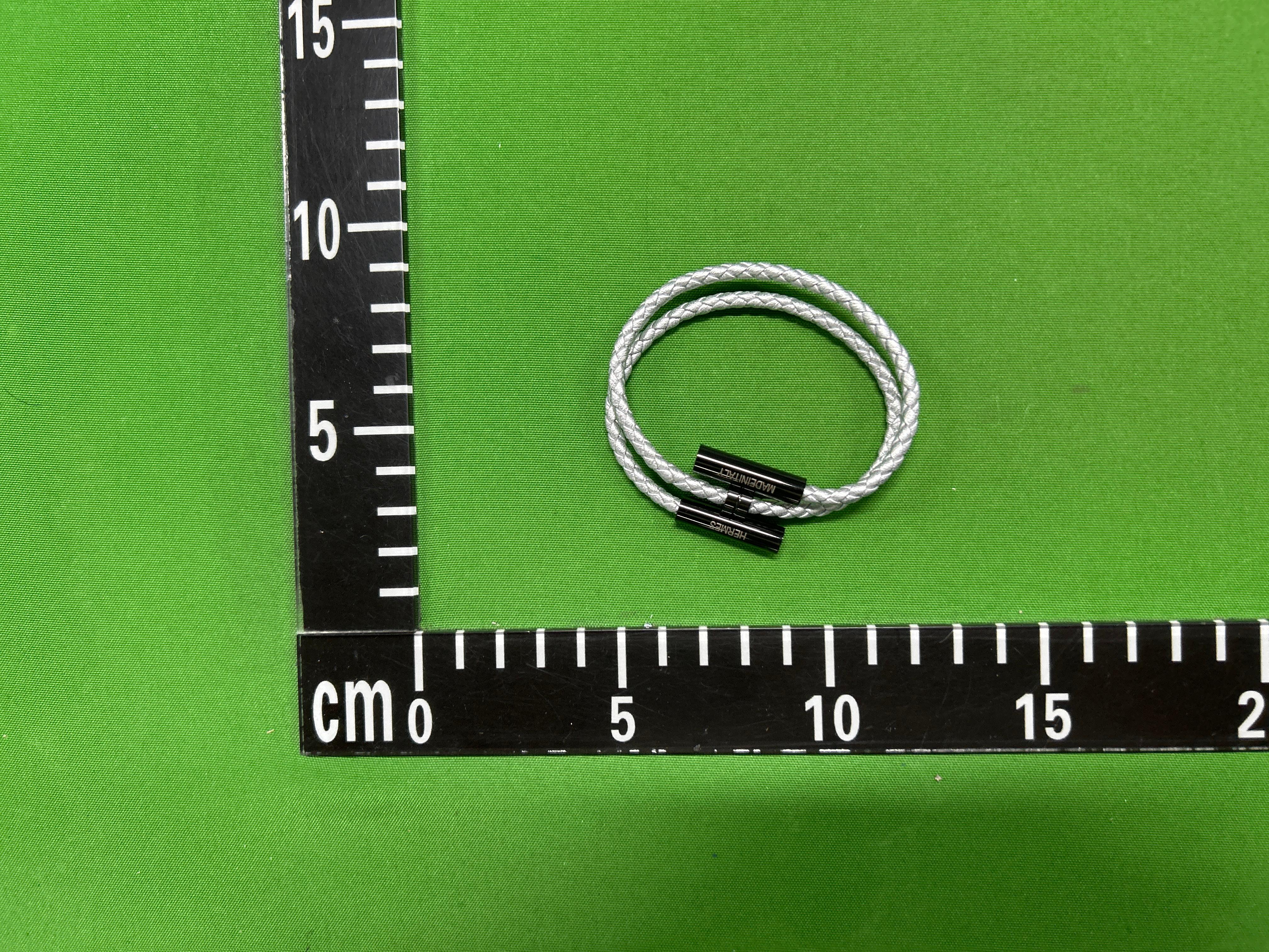 Foto QC 6 de Hermes Glenan Double Tour Bracelet Leather Red