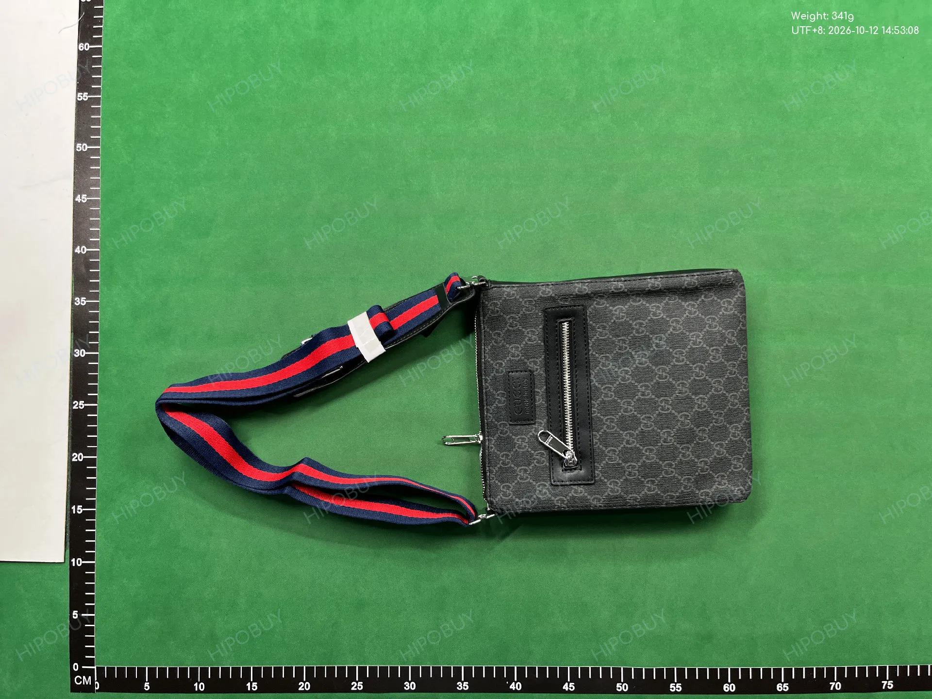 Foto QC 8 de Gucci Messenger Bag Small Black GG Supreme Canvas