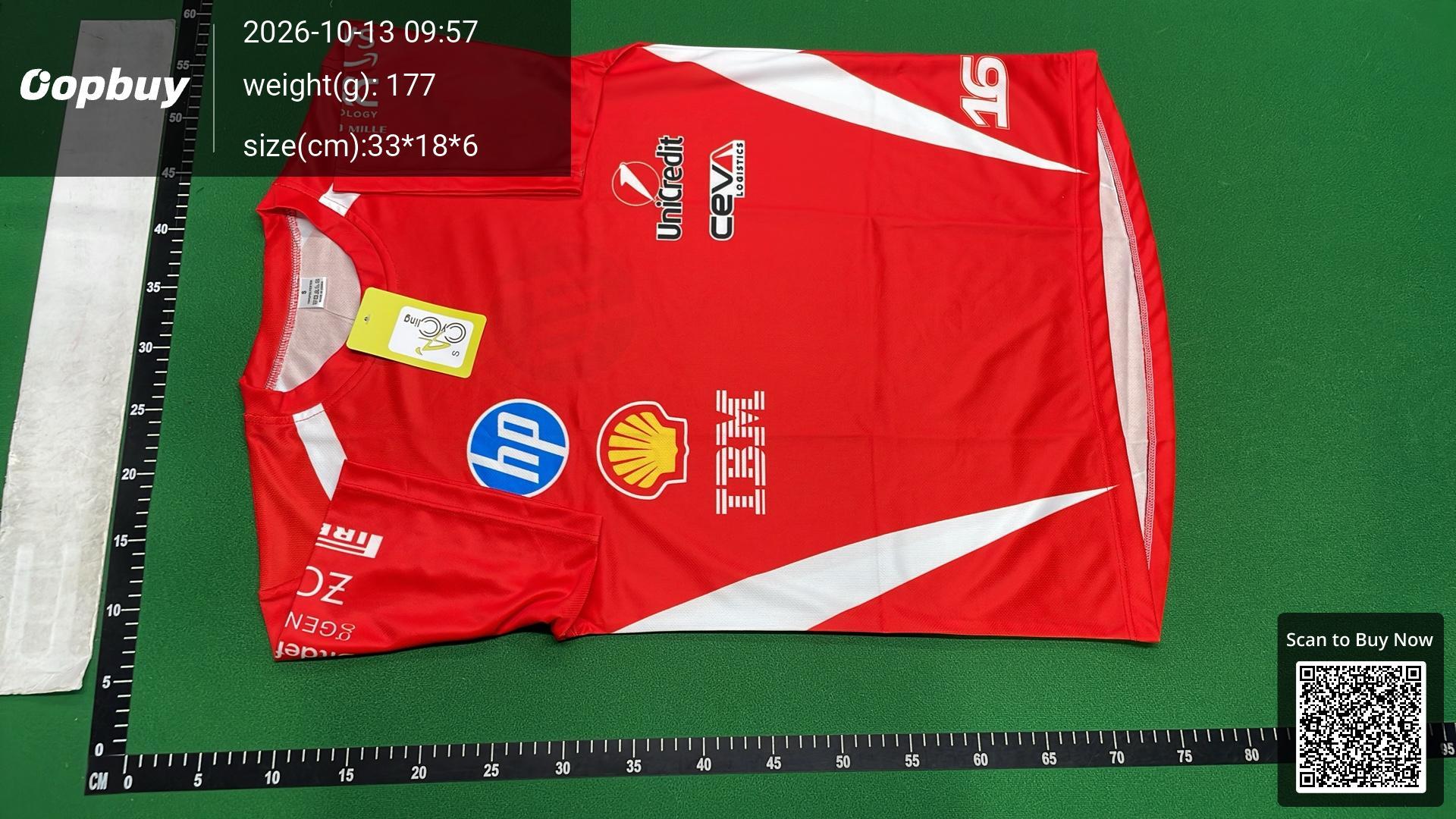 Foto QC 8 de Puma Scuderia Ferrari HP 2025 Team T-shirt Red