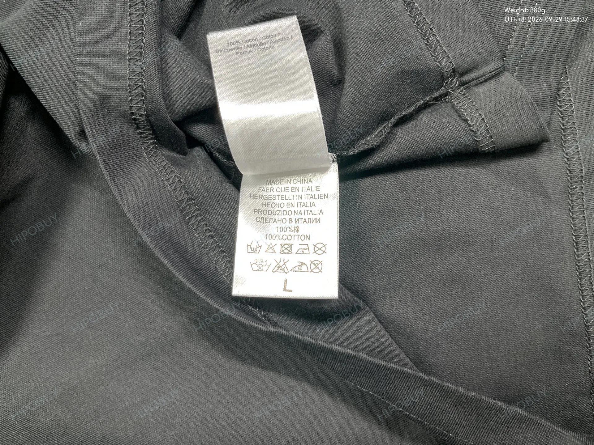 Foto QC 1 de Diesel T-shirt Logo Print Black