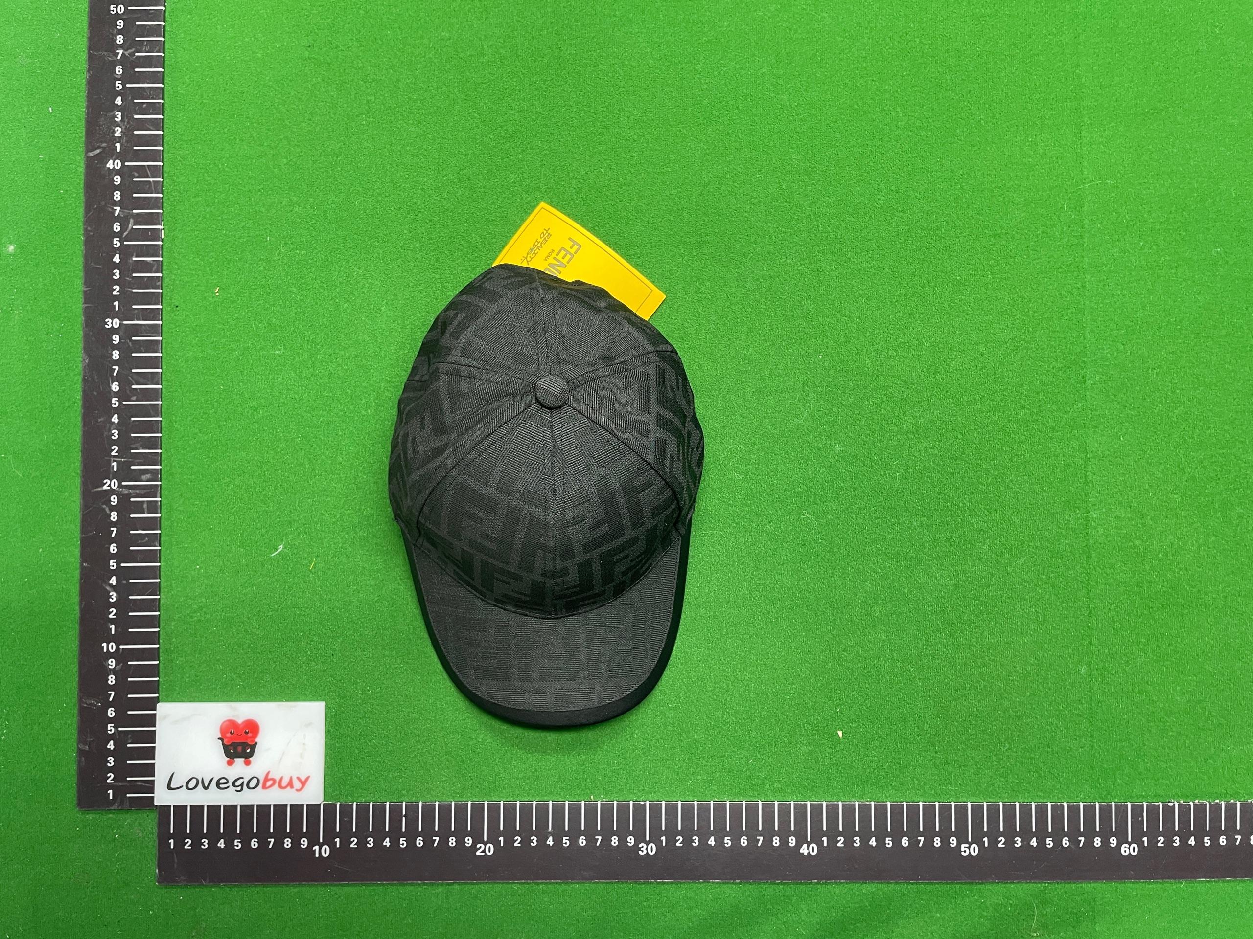 Foto QC 4 de Fendi FF Jacquard Cap Black