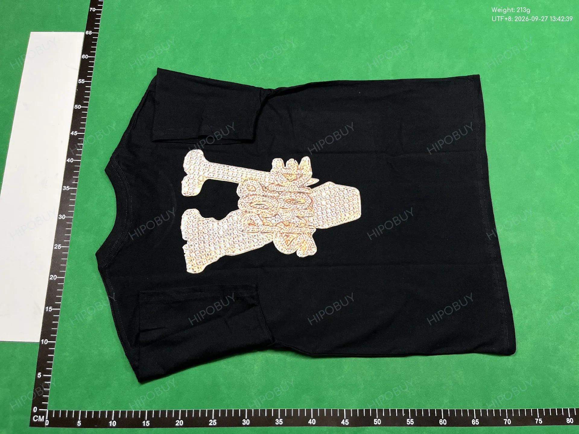 Foto QC 7 de Vlone Pop Smoke Faith T-shirt Black