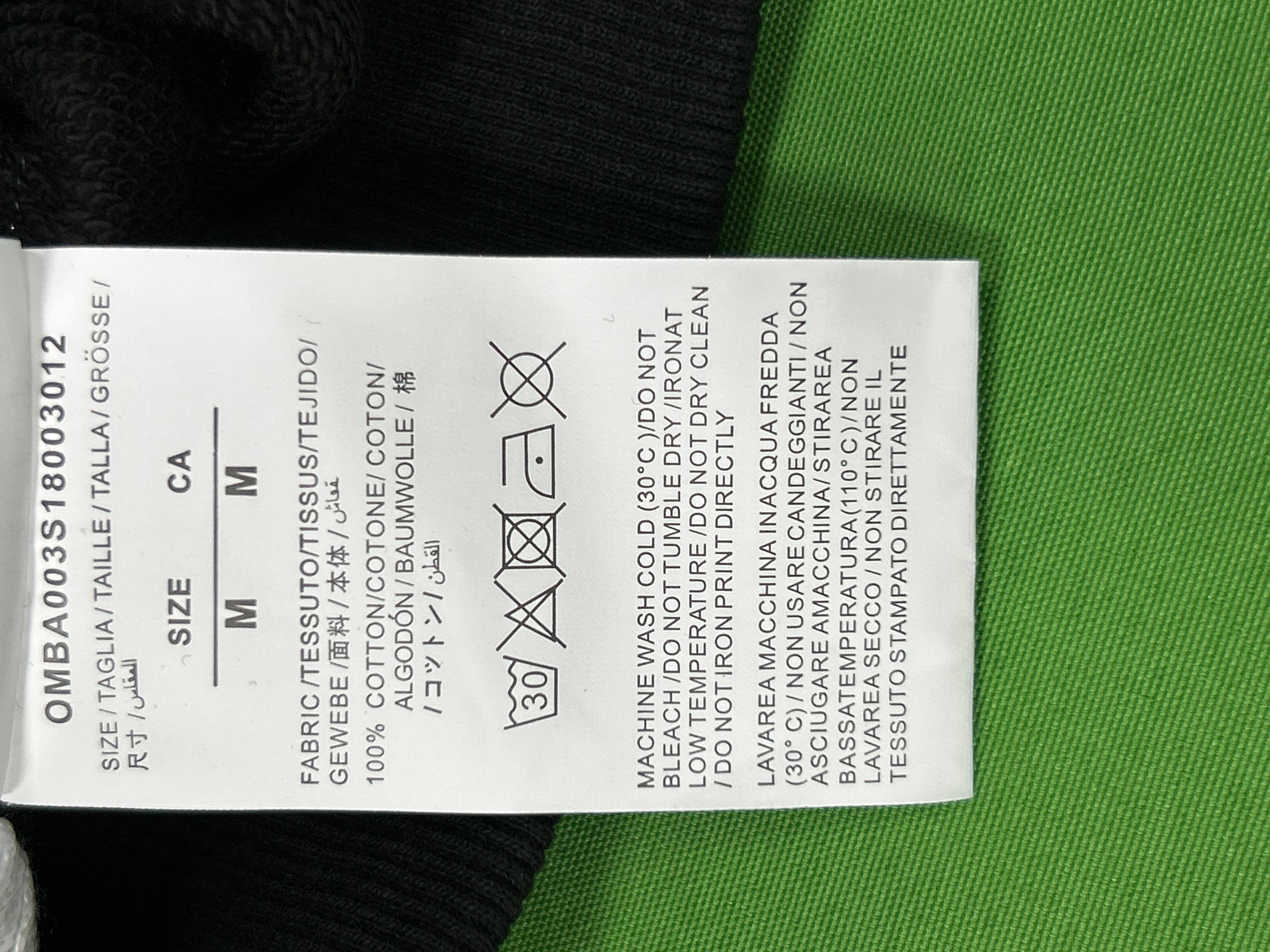 Foto QC 2 de Off-White Spray Marker Zip Sweater Black