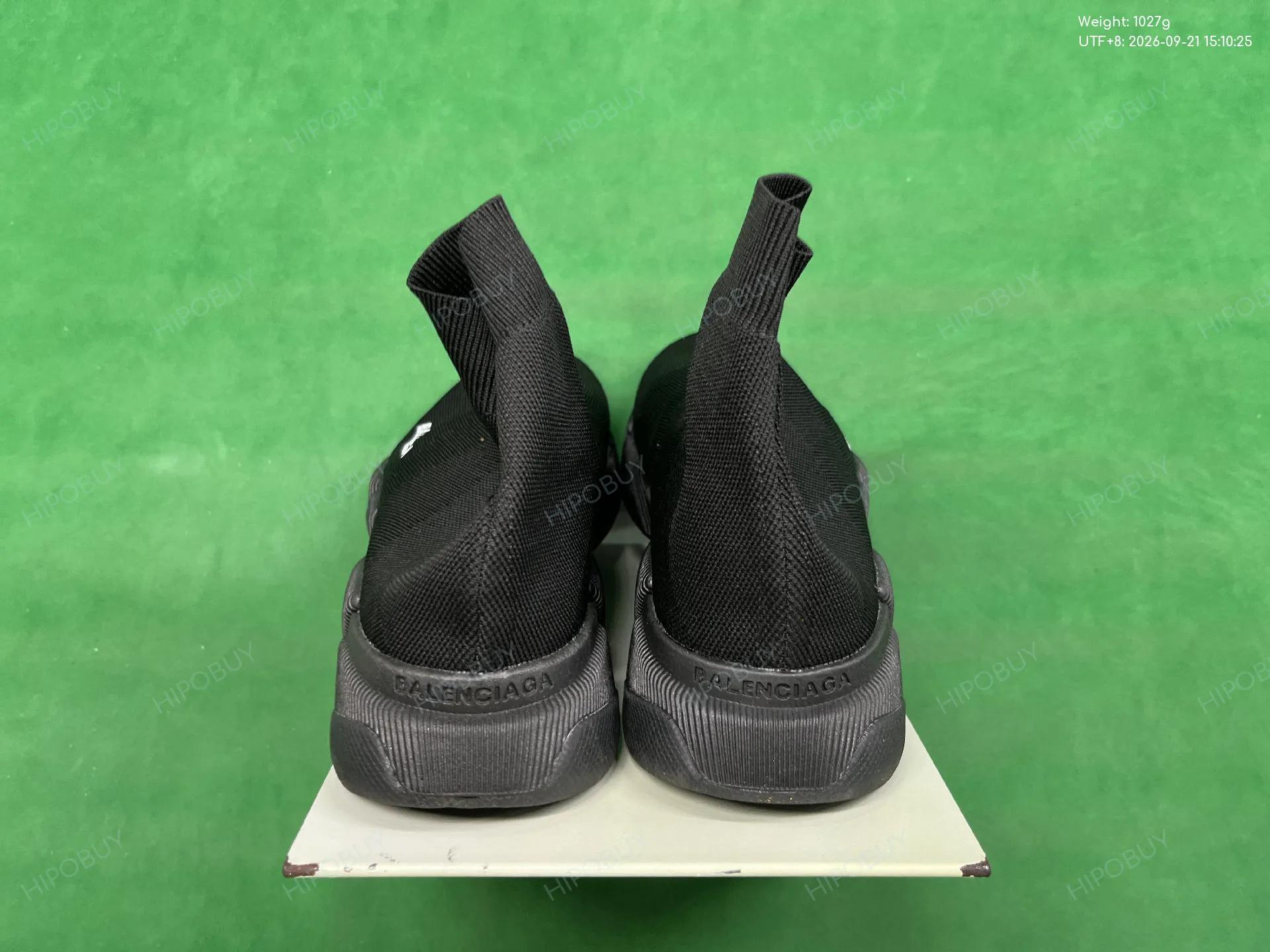 Foto QC 3 de Balenciaga Speed Trainer Knit Black White