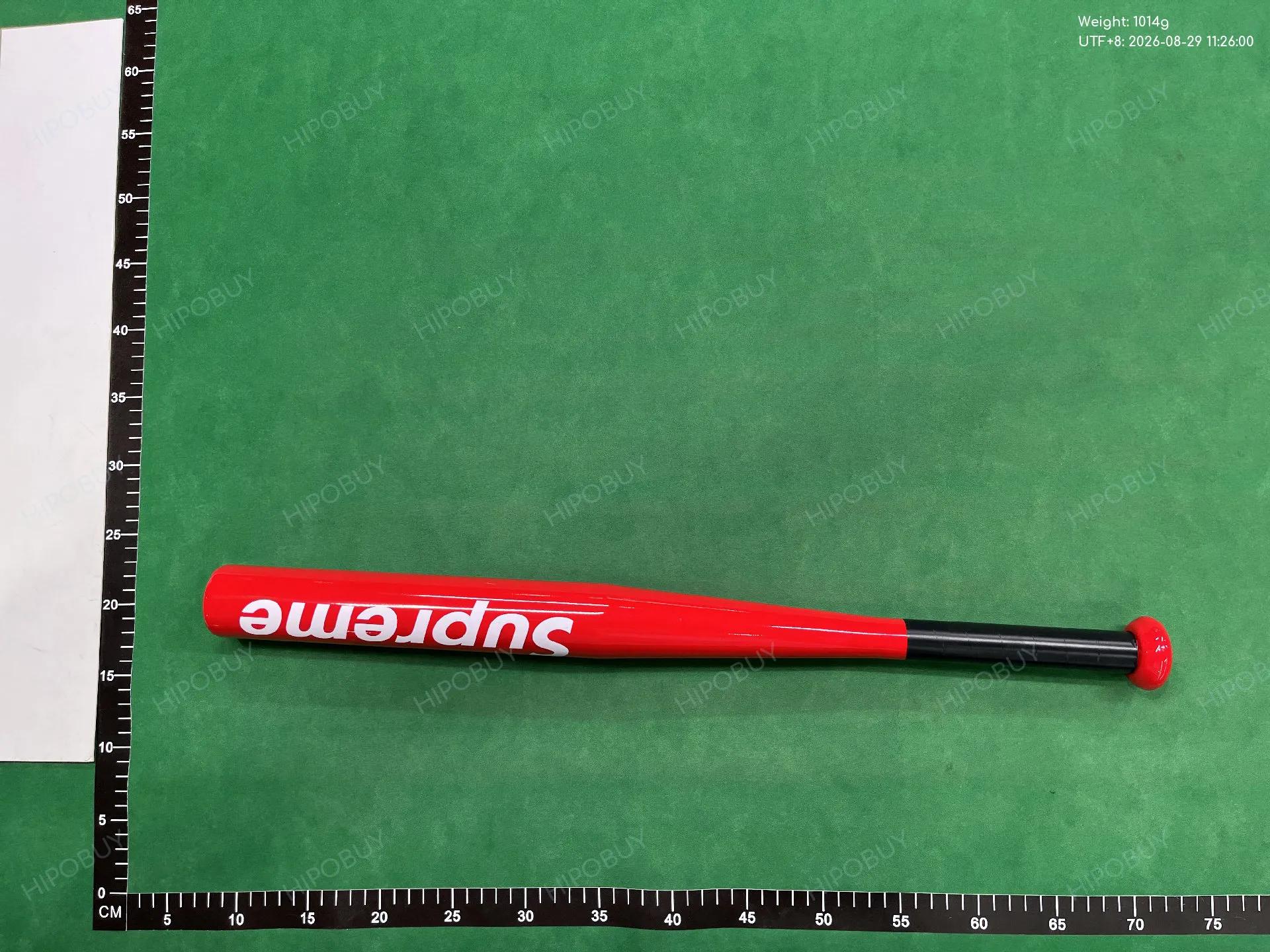 Foto QC 7 de Supreme Baseball Bat Black/Red Wood Baseball Bat