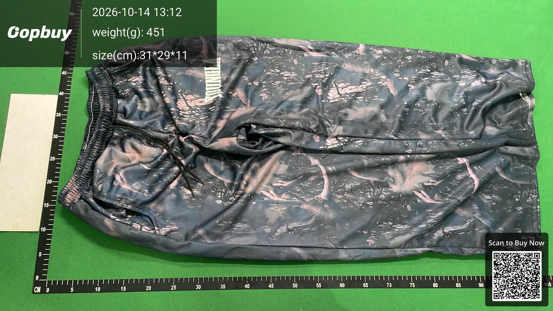 Foto QC 2 de YoungLA Sweatpants Relaxed Camouflage Grey