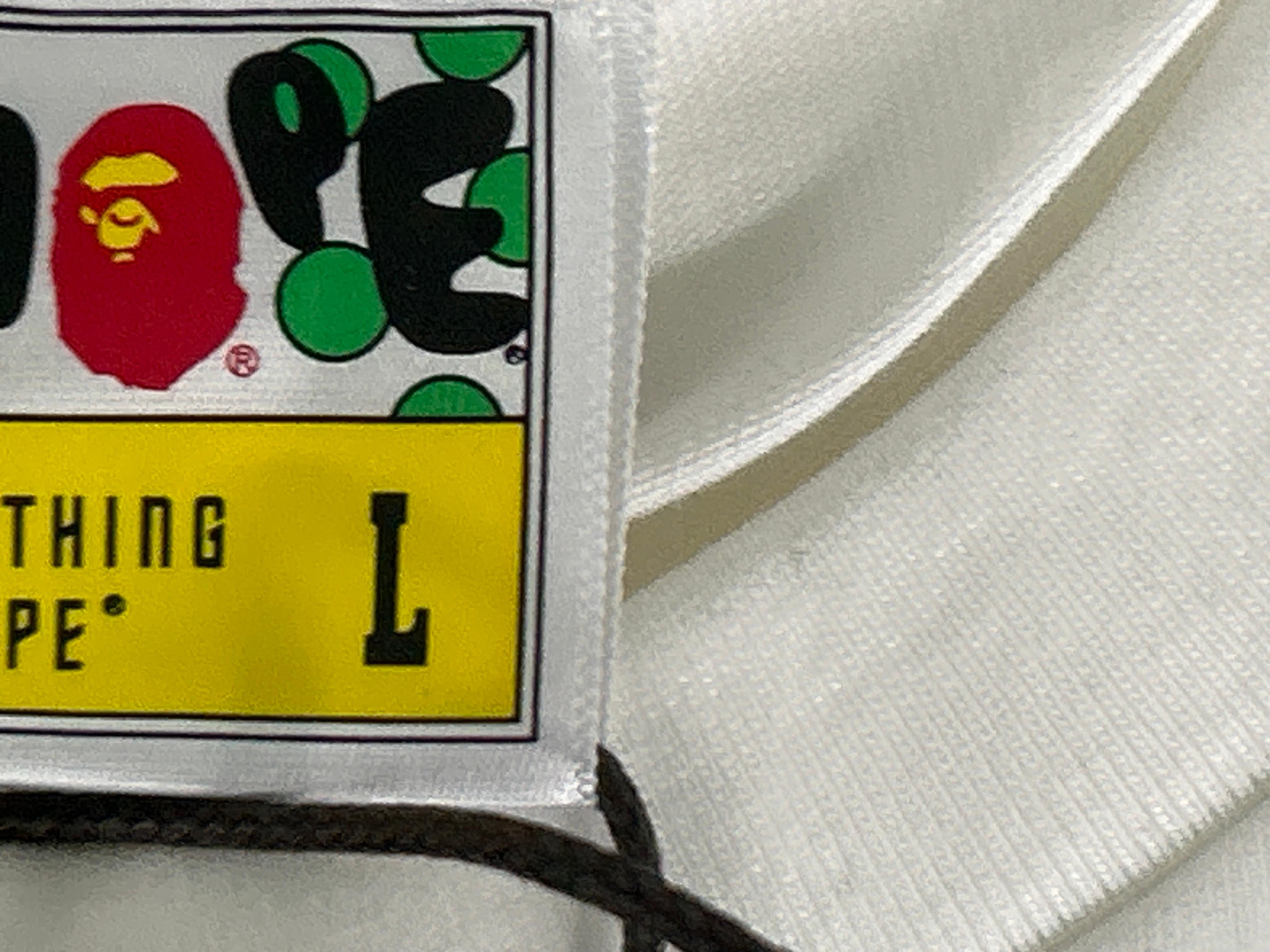 Foto QC 2 de BAPE Wild Leopard Pattern T-shirt Side Big Ape Head Black