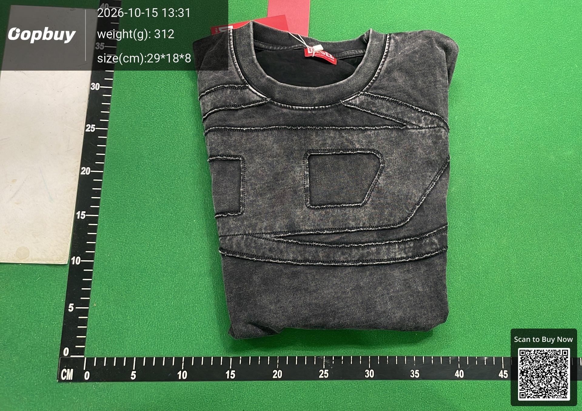Foto QC 4 de Diesel D-Logo T-shirt Black