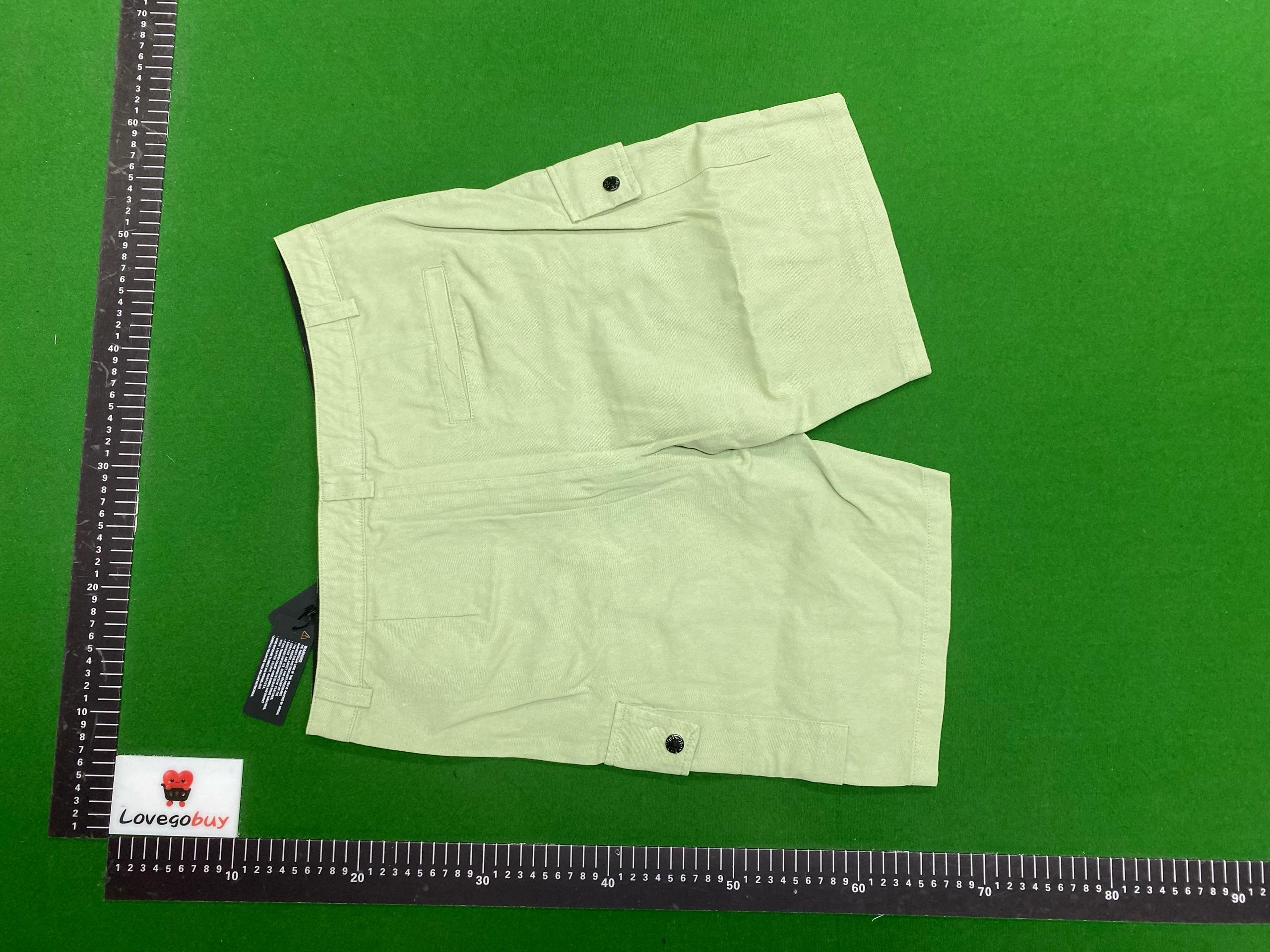 Foto QC 4 de Stone Island Cargo Shorts Compass Badge White