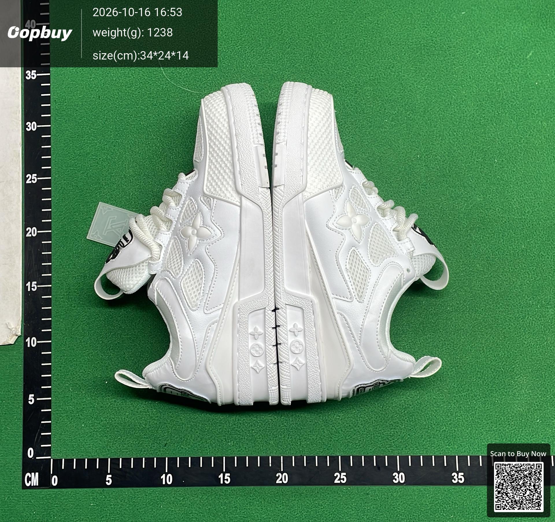 Foto QC 5 de Louis Vuitton LV Skate Low Beige White 1AARQH