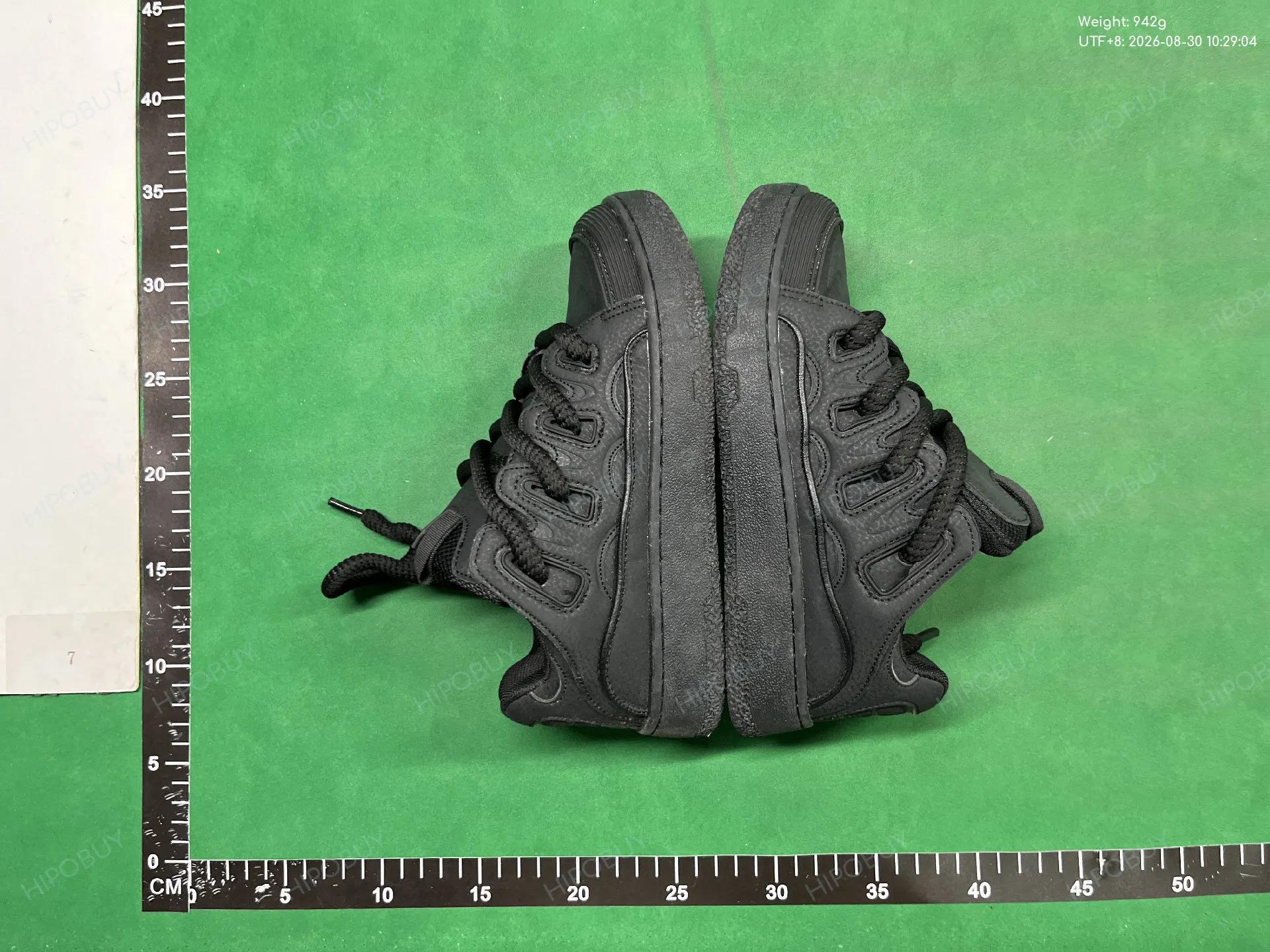 Foto QC 5 de Lanvin Curb 3.0 Leather Low x Future White Black
