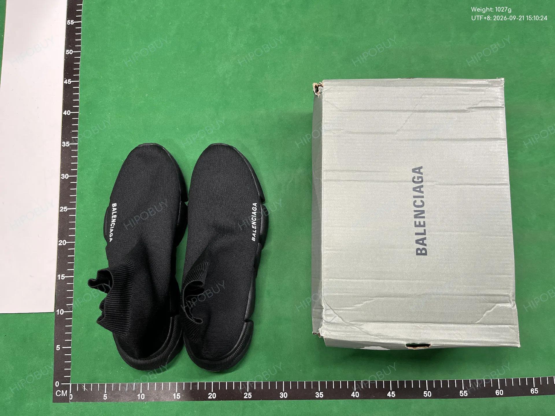 Foto QC 1 de Balenciaga Speed Trainer Knit Black White