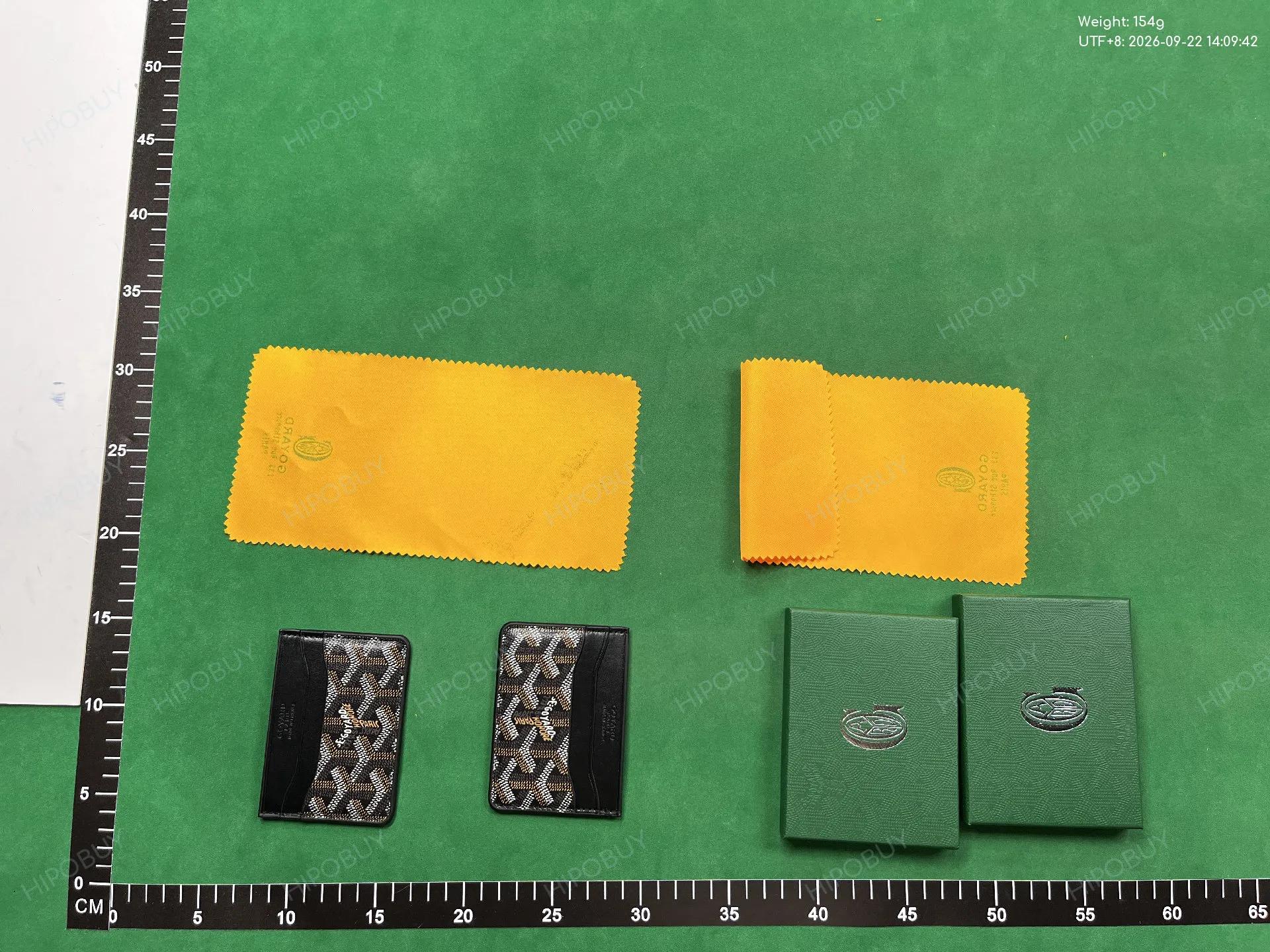 Foto QC 6 de Goyard Matignon GM Wallet Goyardine Blue