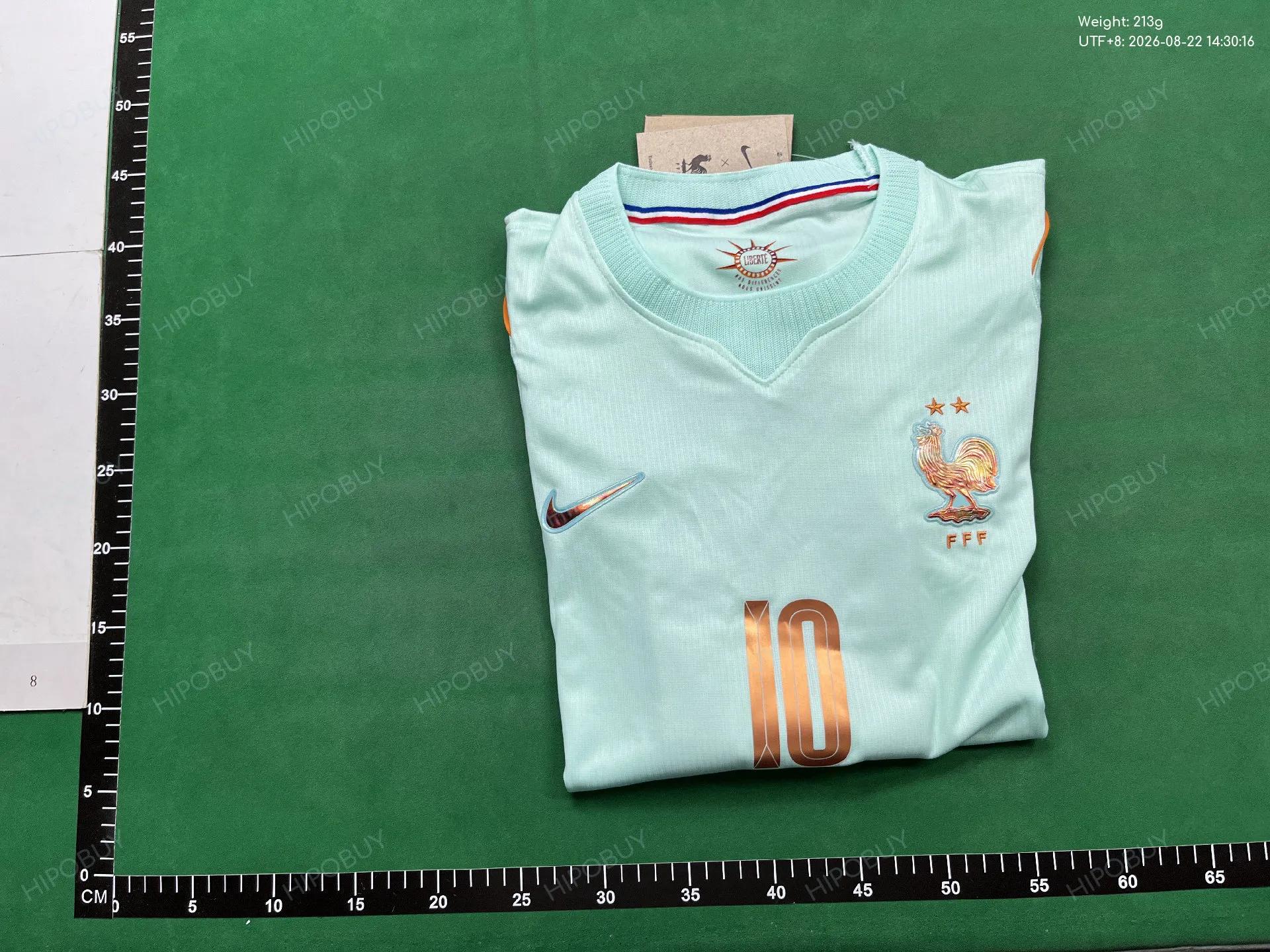 Foto QC 8 de Nike x France 2024 Home Pre-Match Jersey Blue