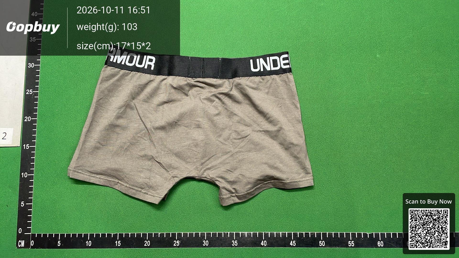 Foto QC 7 de Under Armour Underwear Boxer Briefs Grey