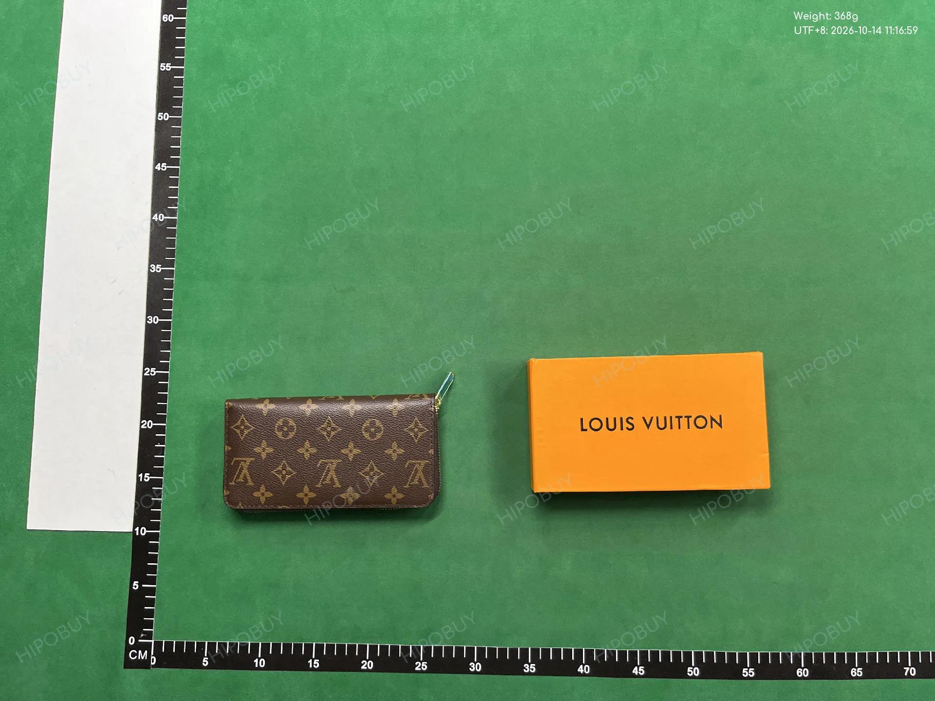 Foto QC 5 de Louis Vuitton Zippy Wallet Monogram Canvas Brown
