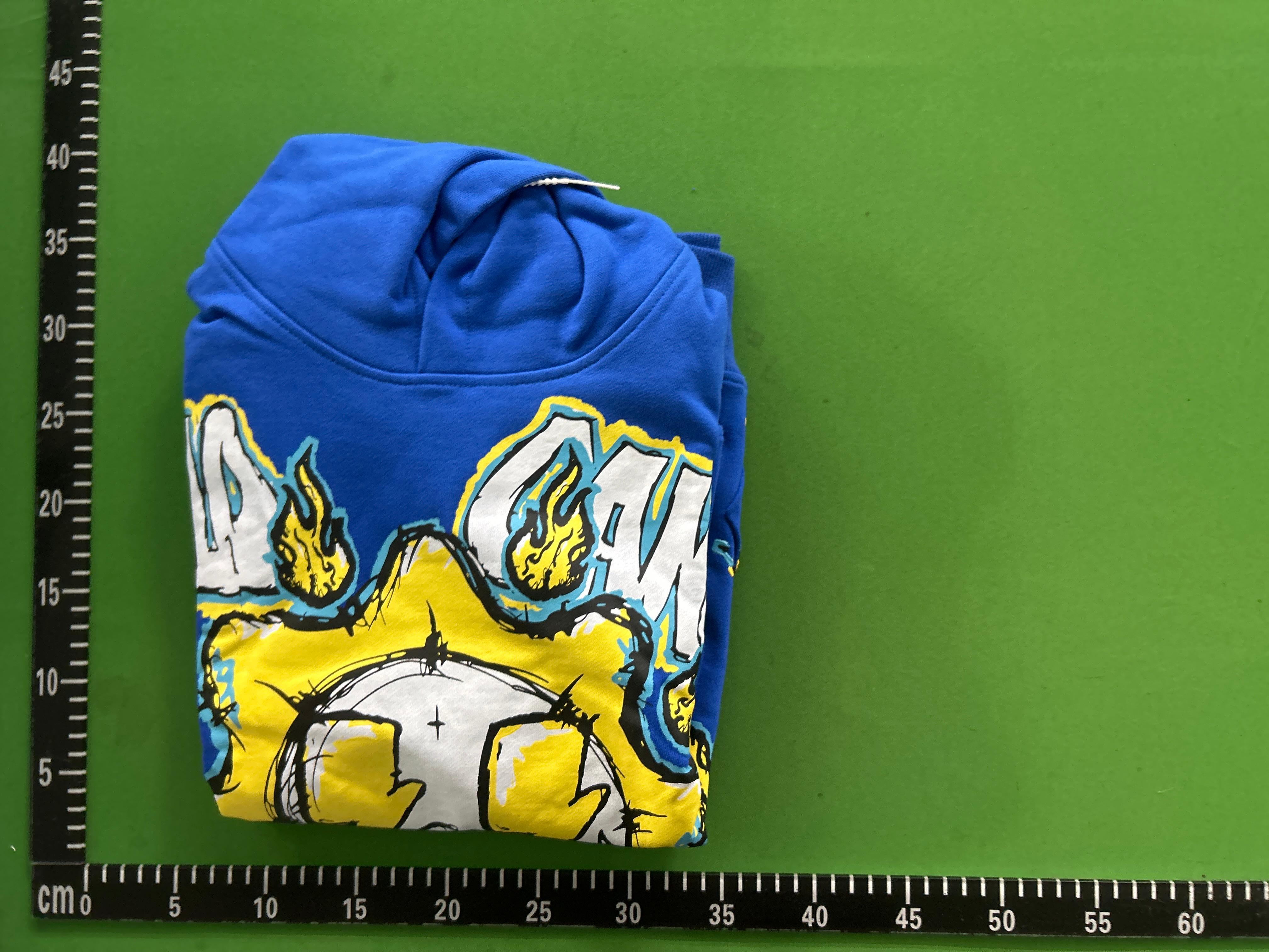 Foto QC 5 de Glo Gang Glory Boyz Gloman All Over Print Hooded Jacket White