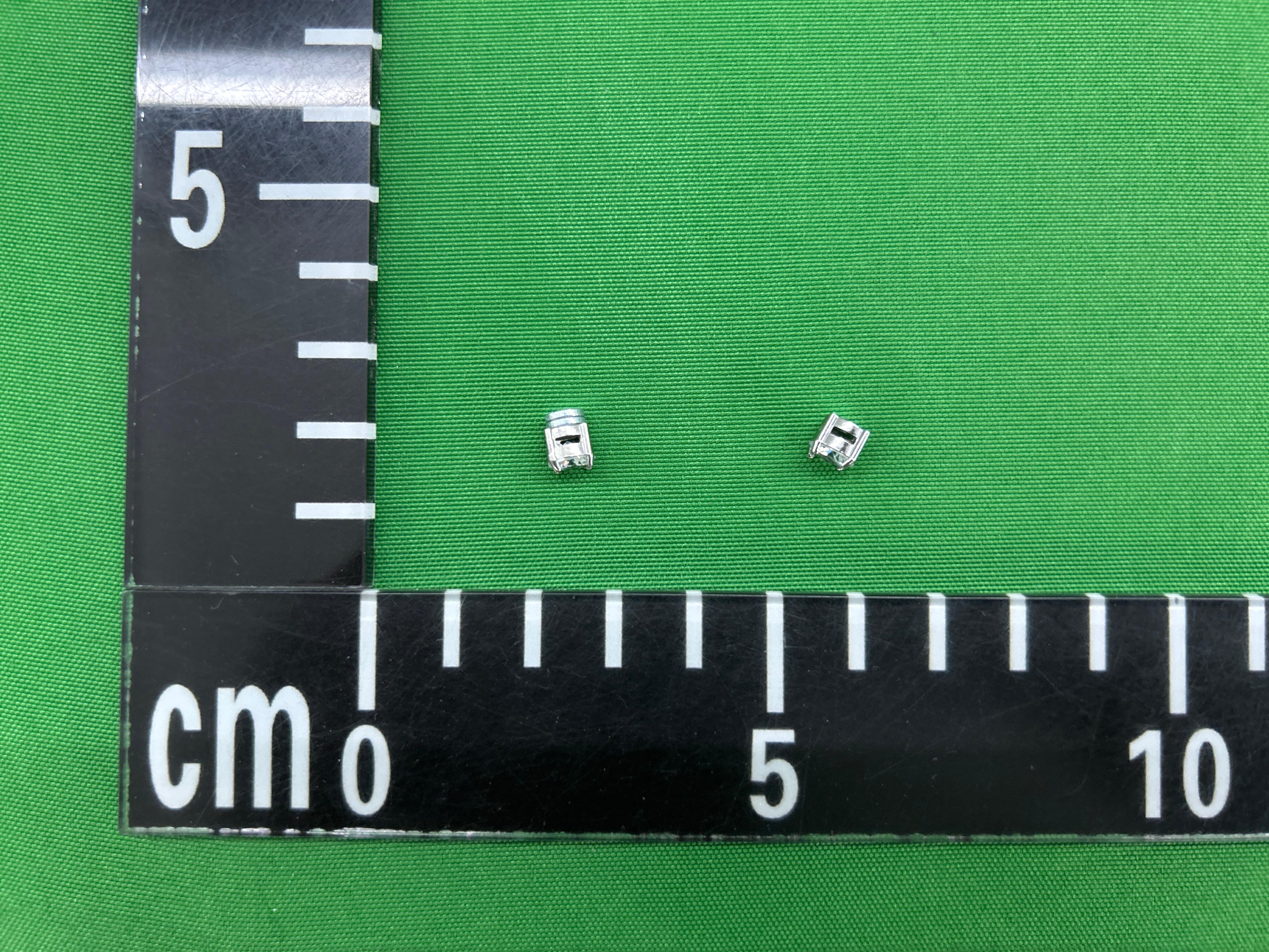 Foto QC 1 de Other Magnetic Earrings Titanium Steel Zircon Black