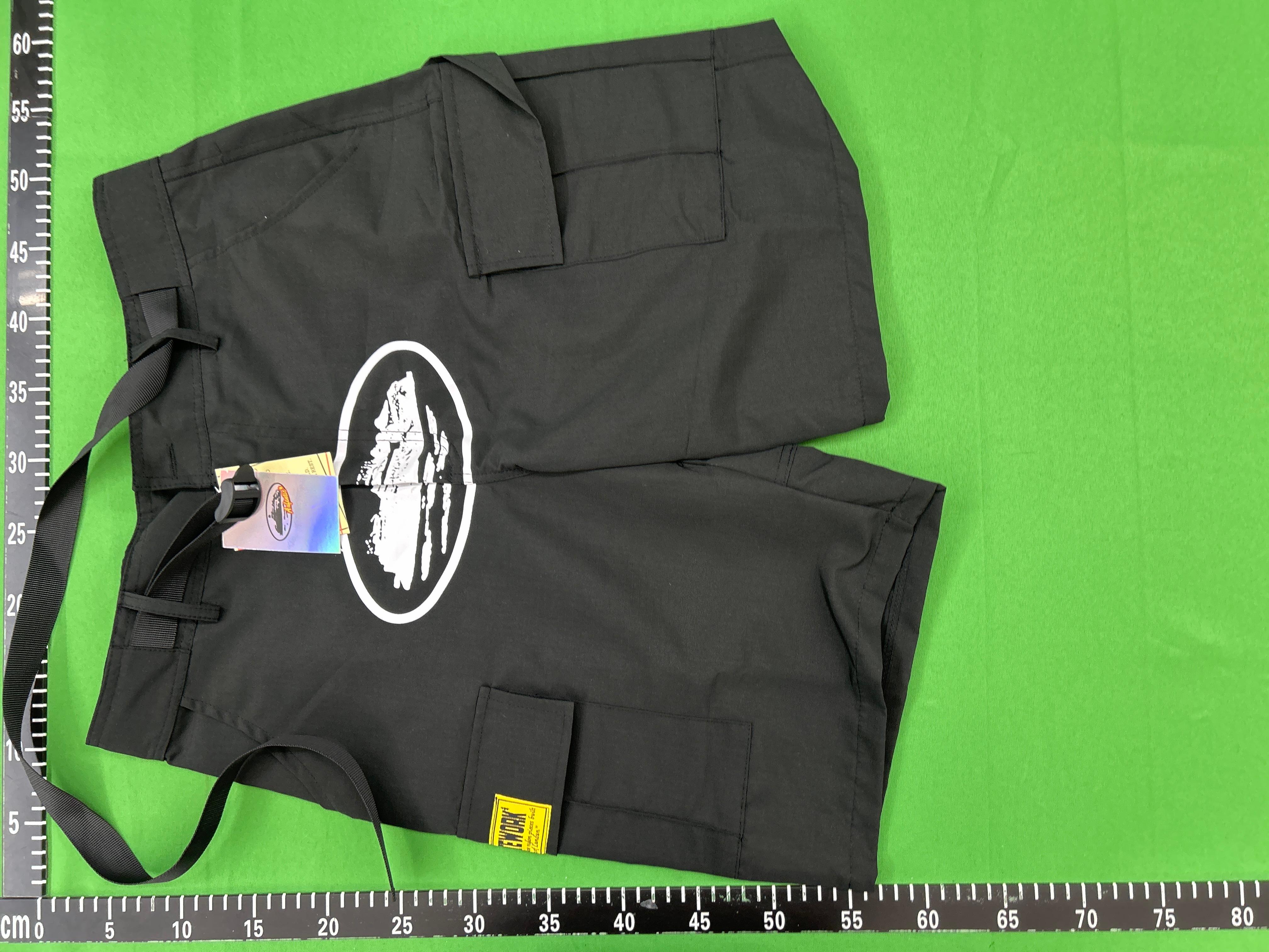 Foto QC 6 de Corteiz Cargo Shorts Multi-Pocket Black