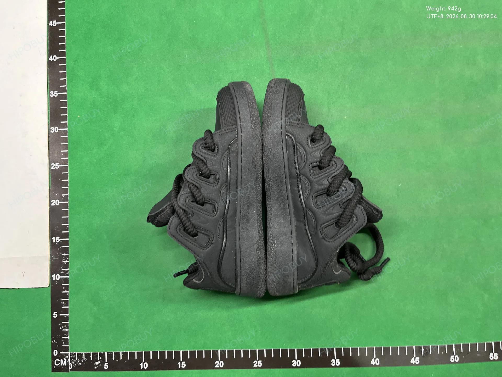 Foto QC 4 de Lanvin Curb 3.0 Leather Low x Future White Black