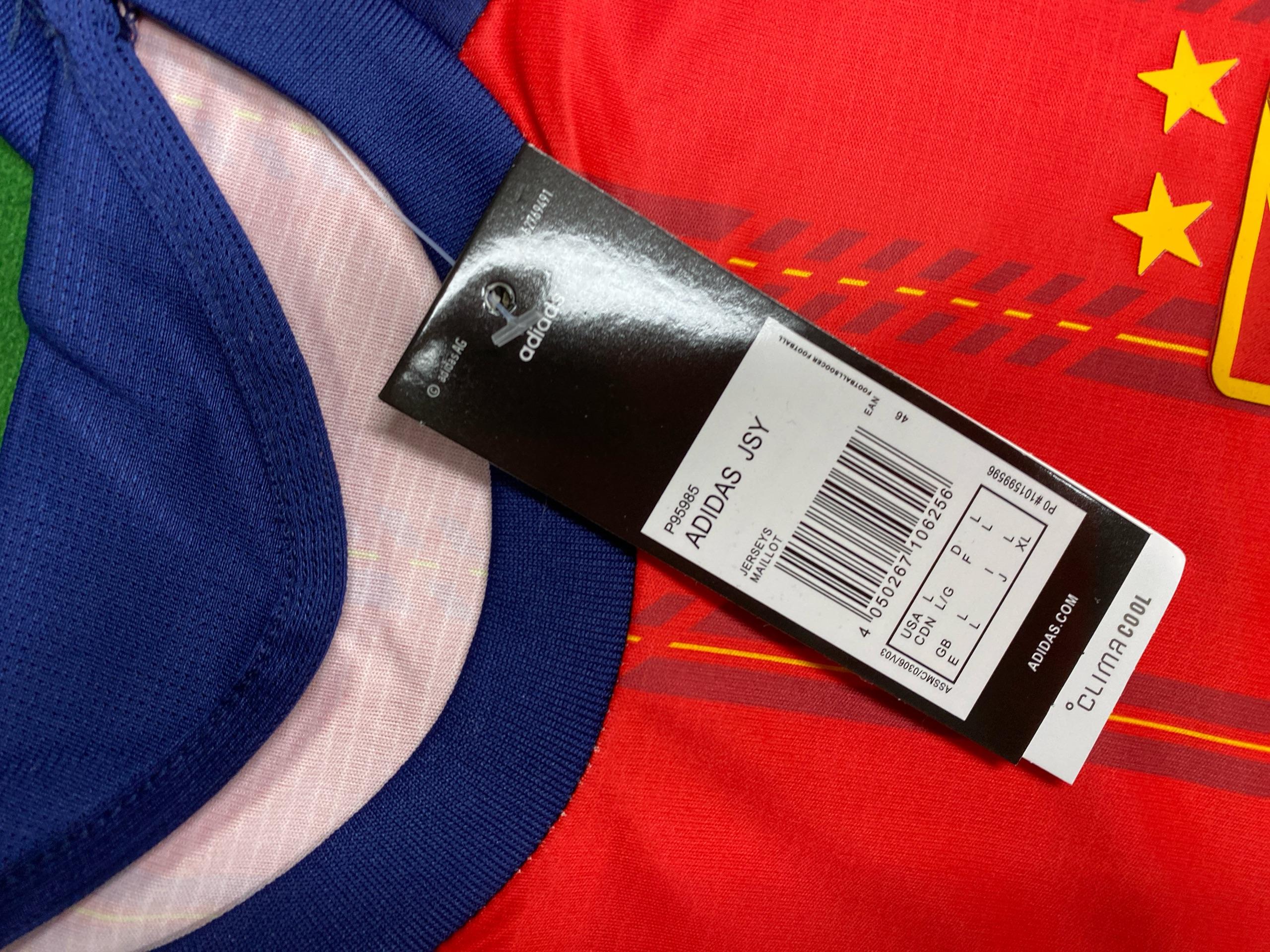 Foto QC 1 de adidas x Spain 2024 Home Lamine Yamal #19 Jersey Red/Navy