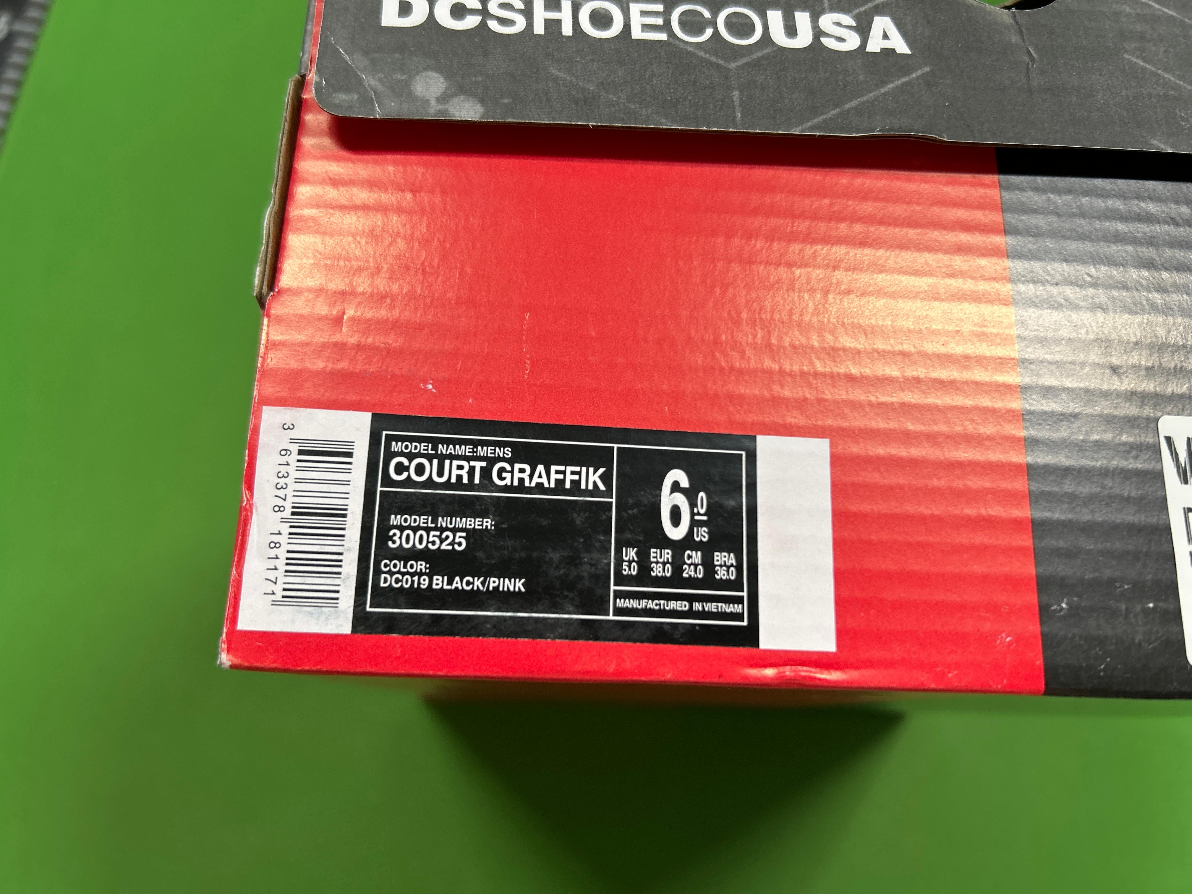 Foto QC 1 de DC Shoes Court Graffik Low Black Gum