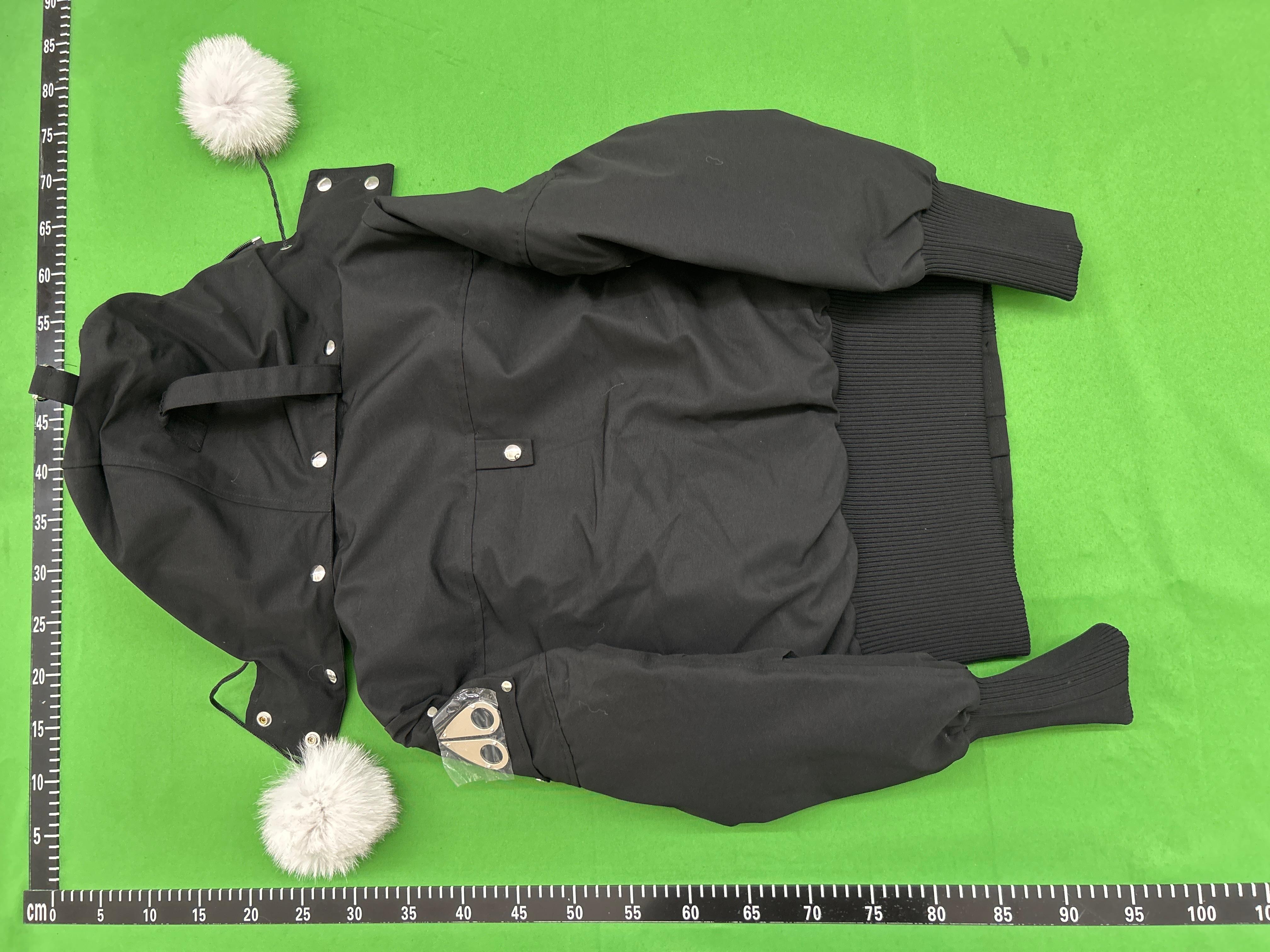 Foto QC 3 de Moose Knuckles 3Q Bomber Jacket Down Fox Fur Black