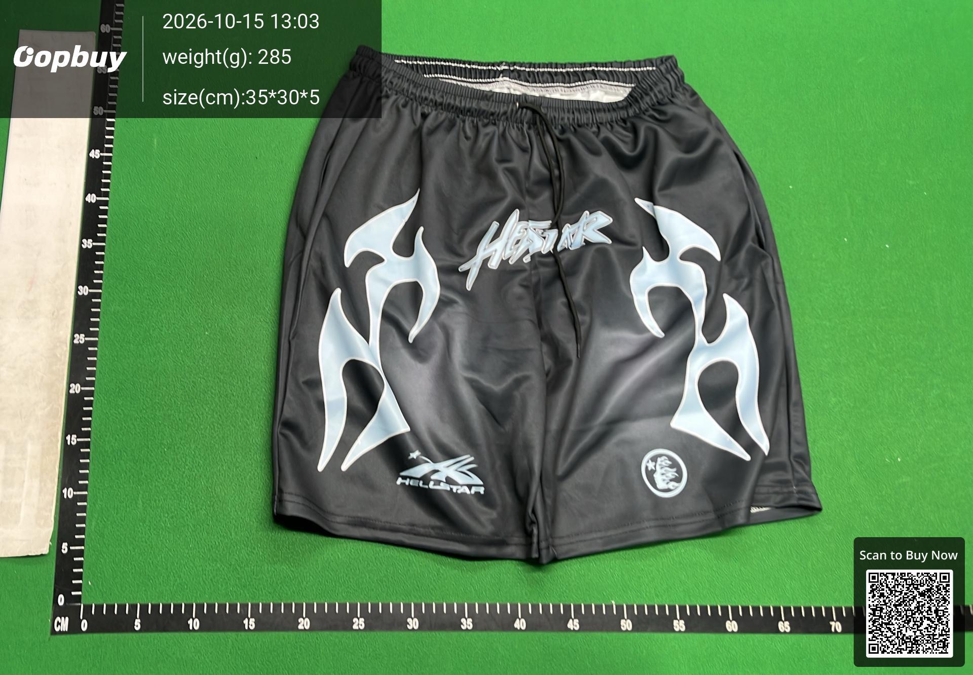 Foto QC 5 de Hellstar Path To Paradise Sweat Shorts Vintage Washed Black