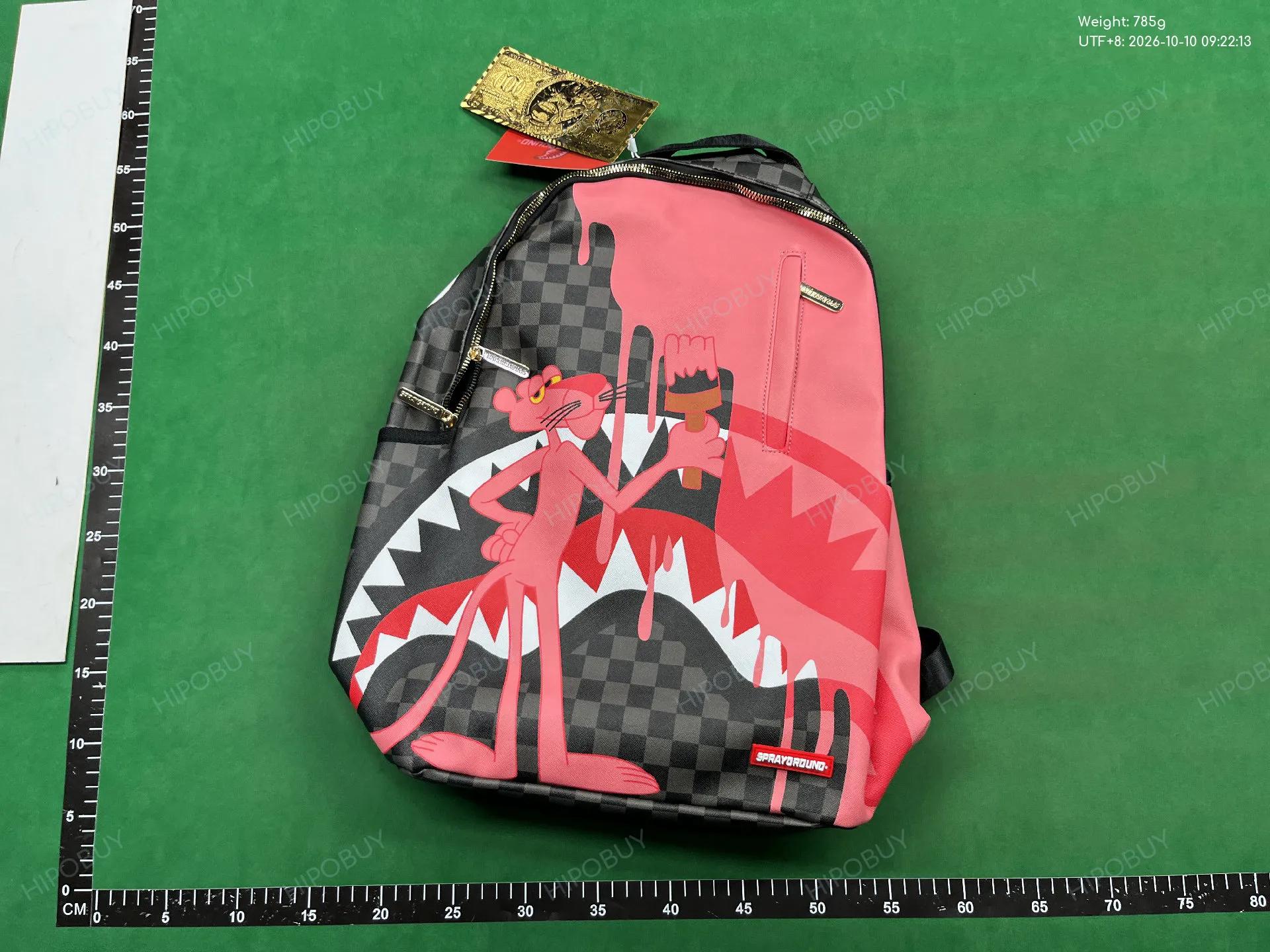 Foto QC 8 de Sprayground Shark Backpack Checkerboard