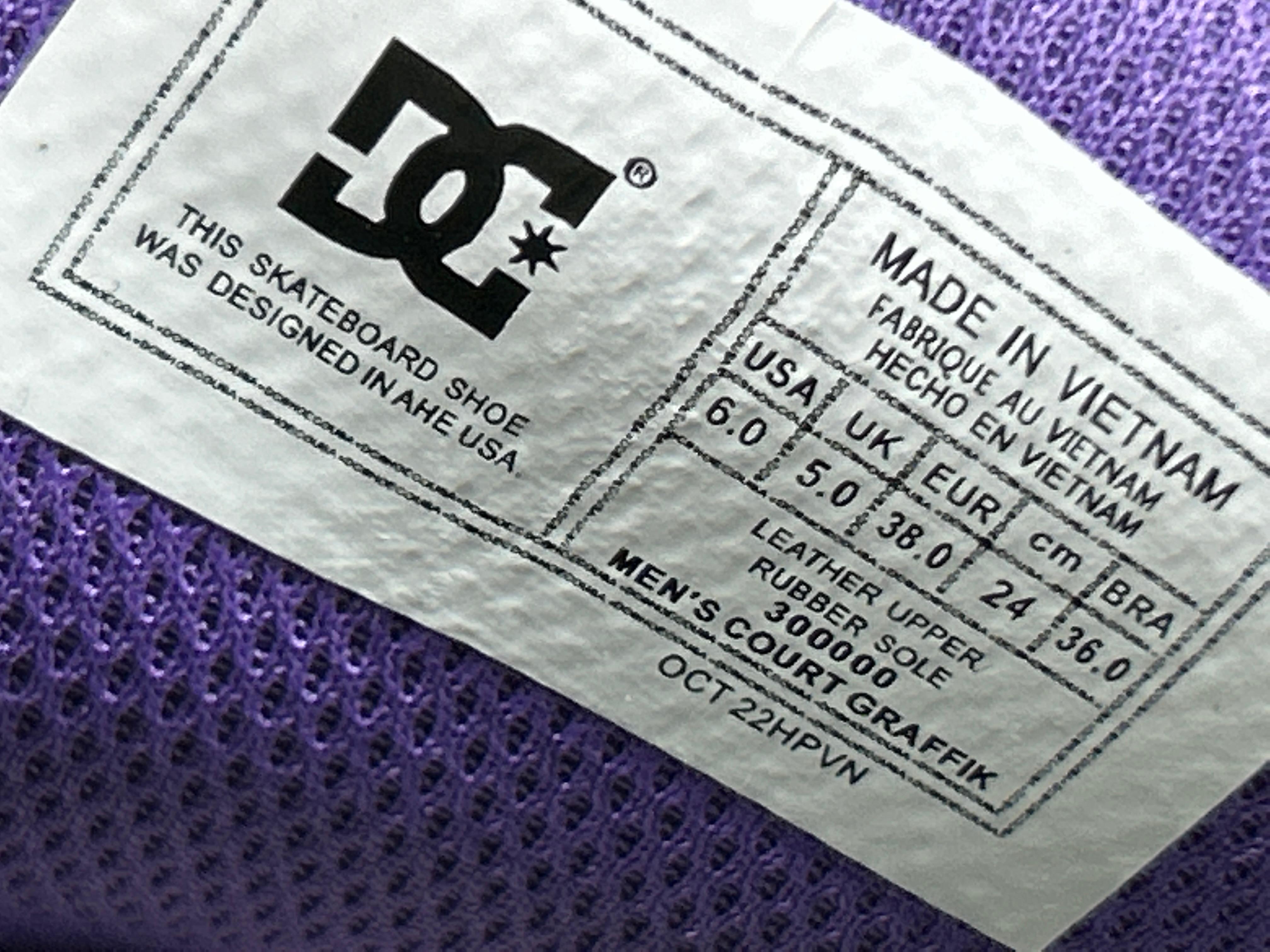 Foto QC 6 de DC Shoes Court Graffik Low Black Gum