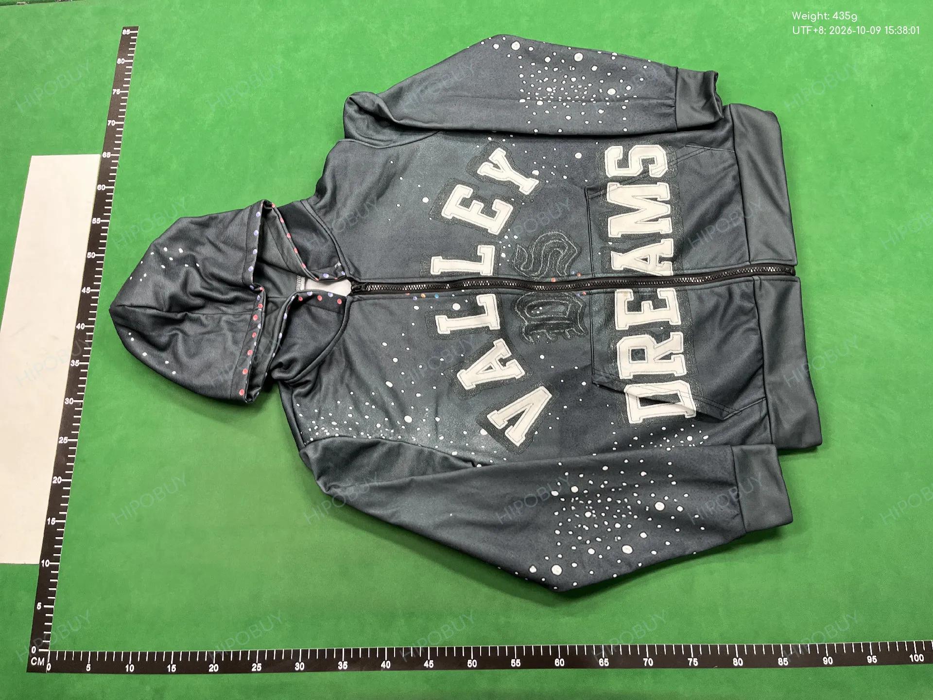 Foto QC 6 de Vale Forever Valley Dreams Hoodie Destiny's Child Rhinestone Black