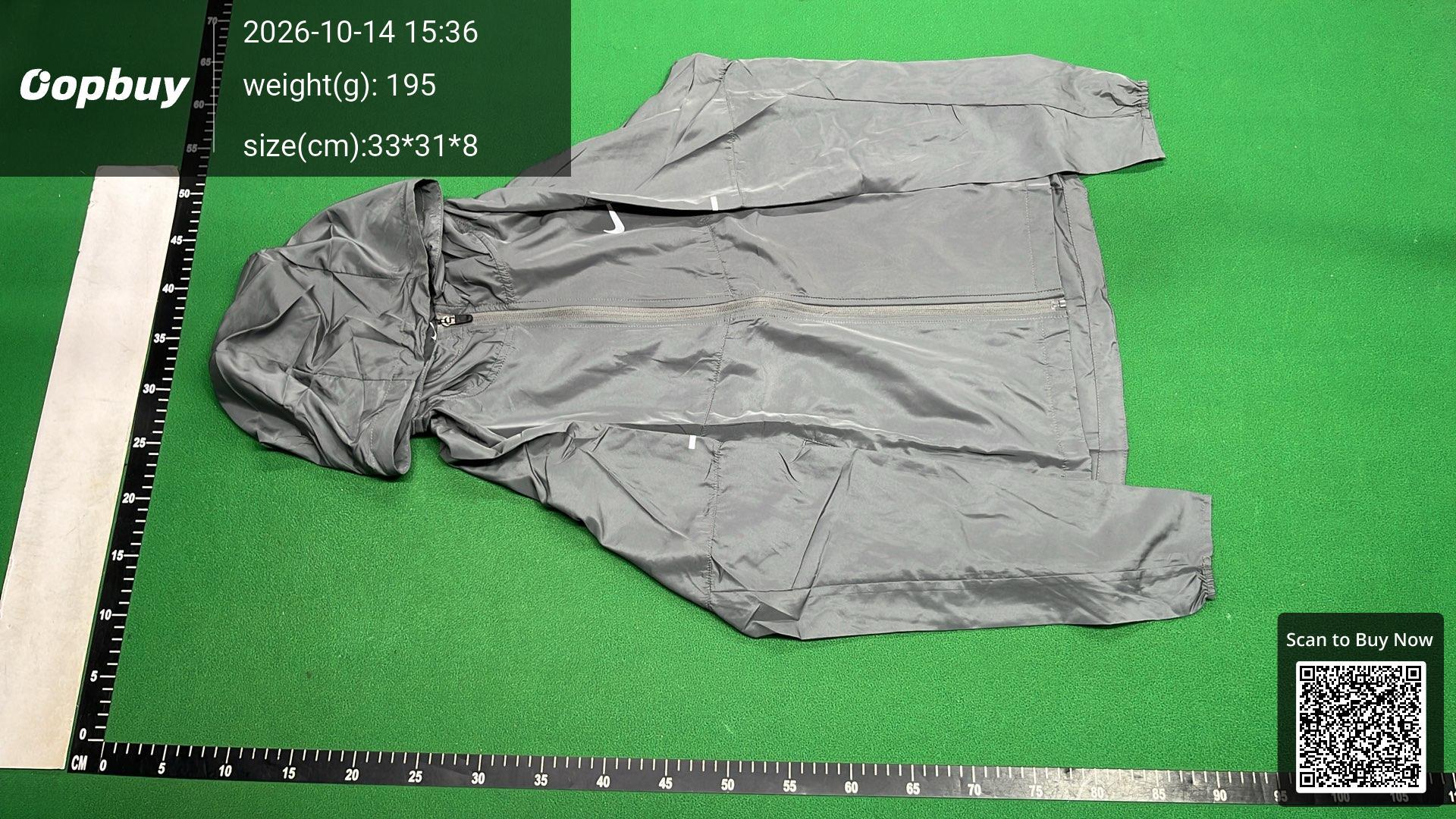 Foto QC 2 de Nike Running Miler Hooded Jacket Waterproof Black