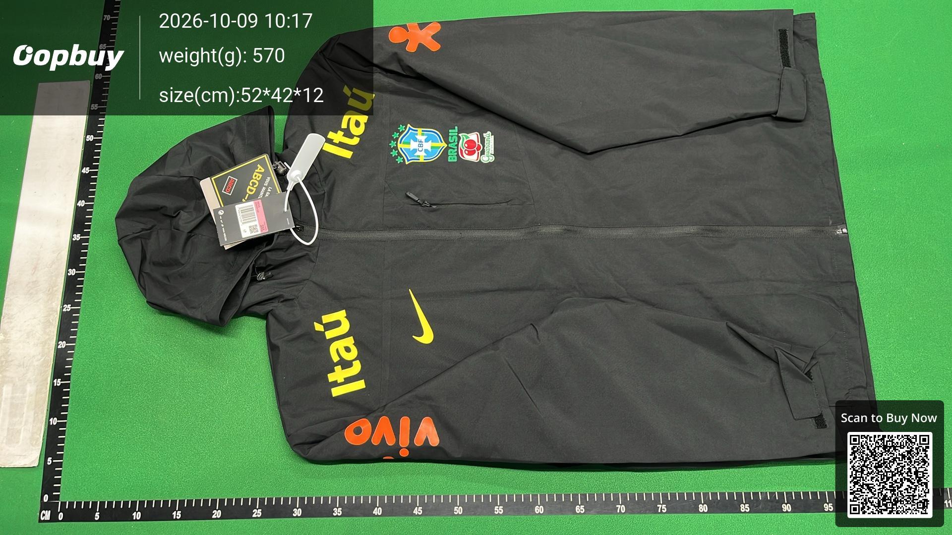 Foto QC 2 de Nike Brazil CBF Storm-FIT ADV Hooded Jacket GORE-TEX White