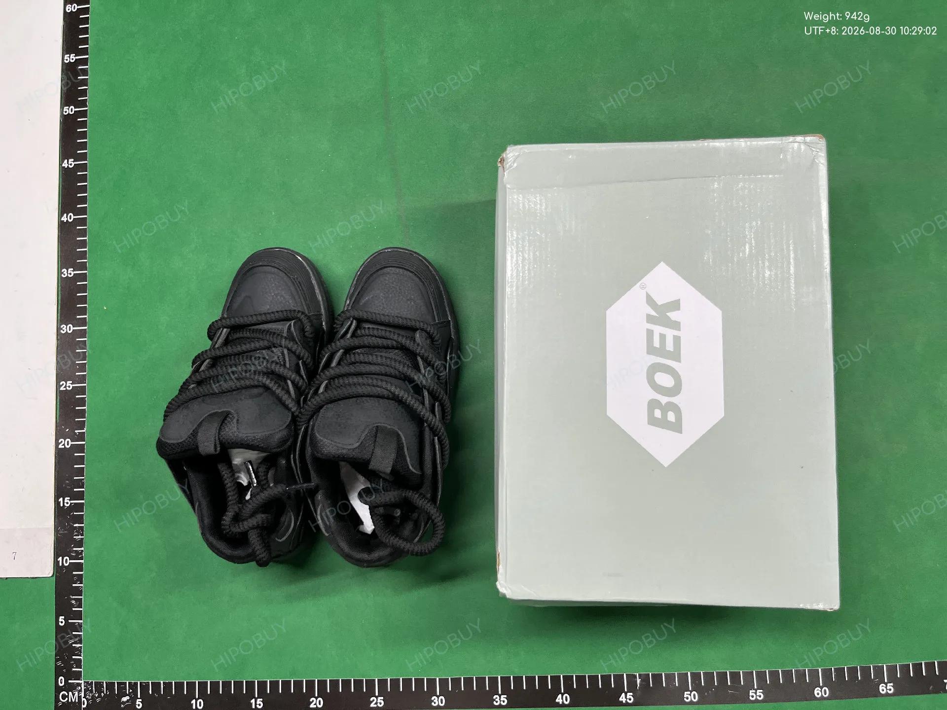 Foto QC 1 de Lanvin Curb 3.0 Leather Low x Future White Black