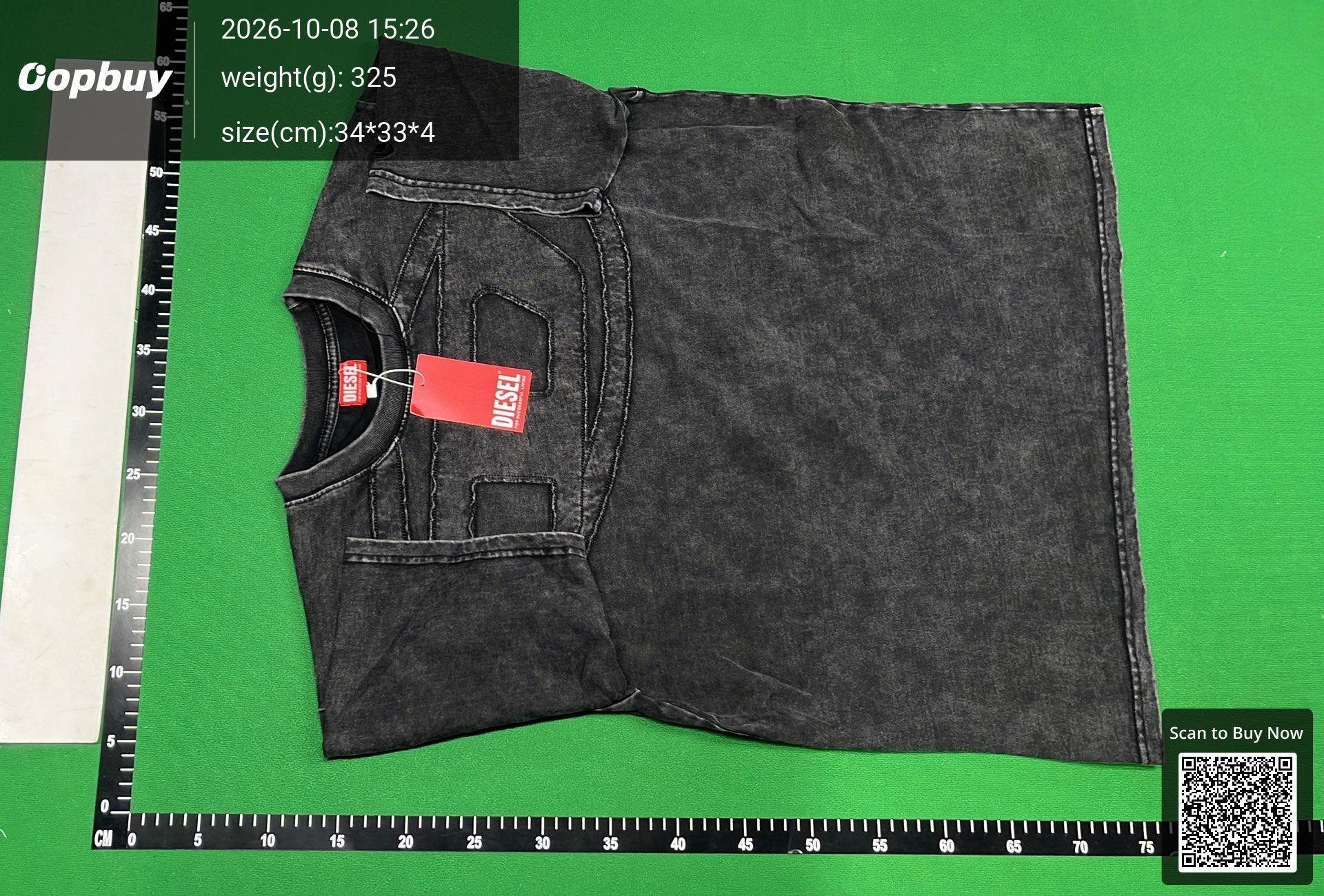 Foto QC 6 de Diesel D-Logo T-shirt Black