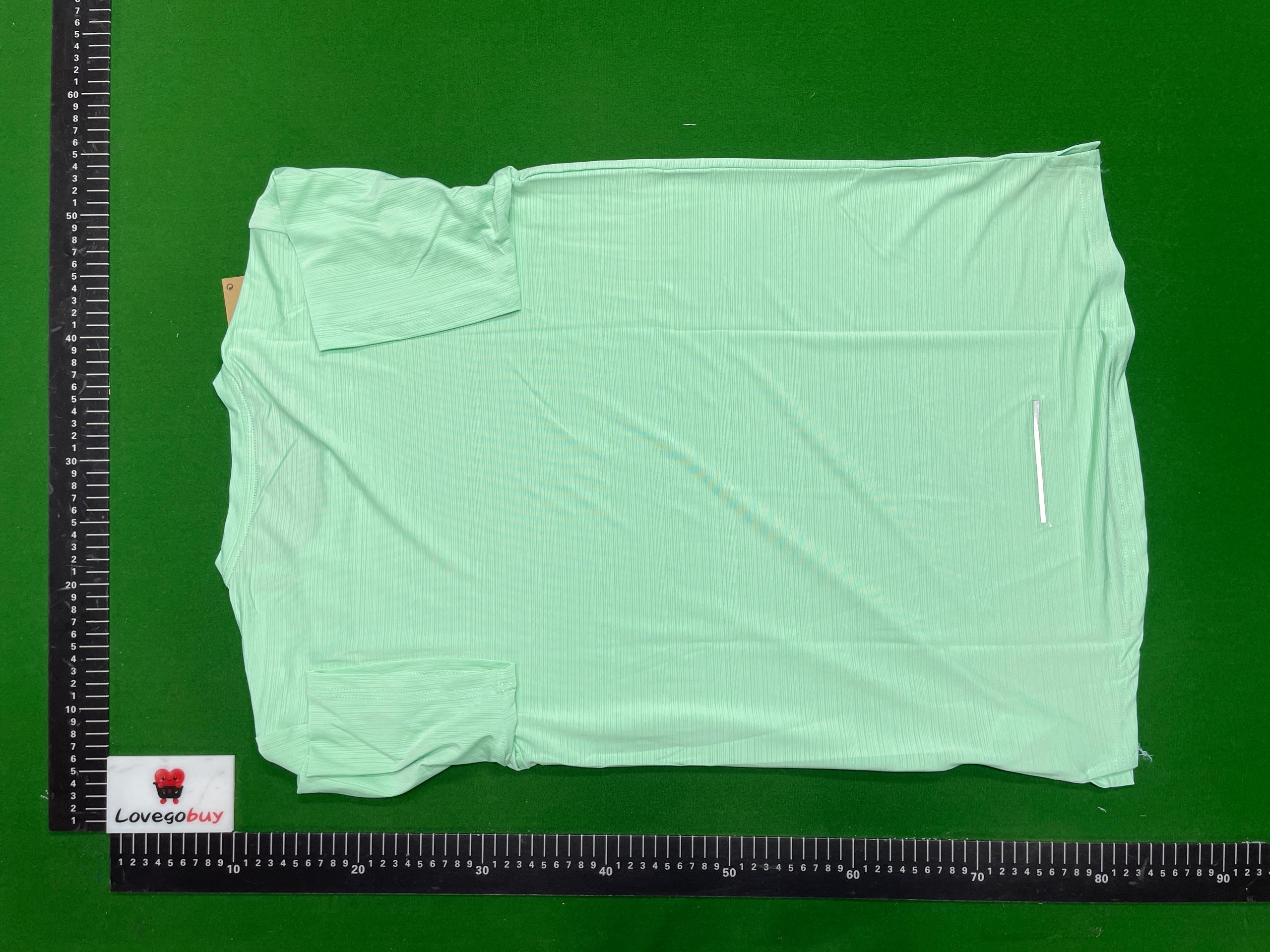Foto QC 3 de Other Windbreaker Jacket Sun Protection Colorblock Mint Green Grey