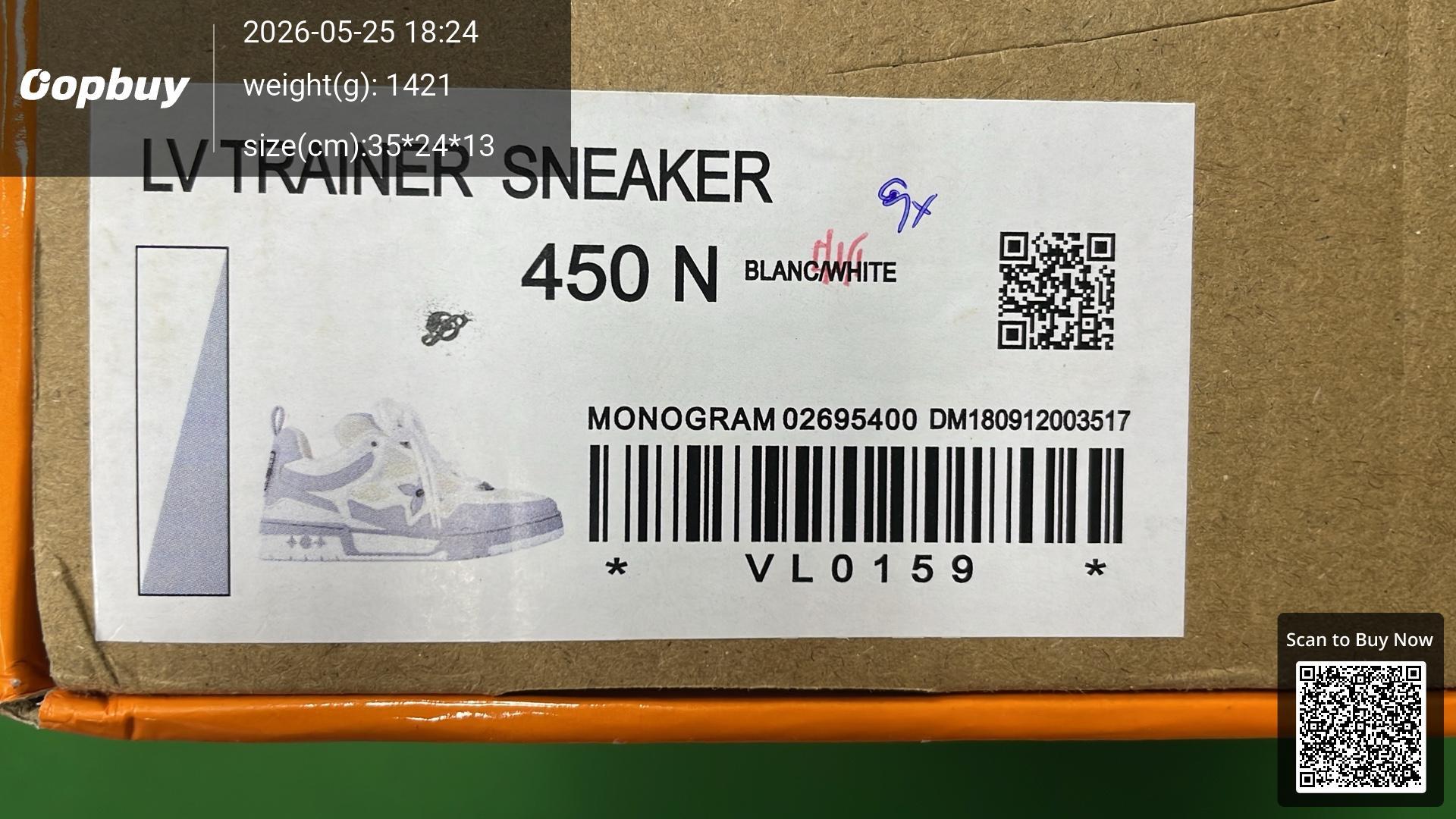 Foto QC 7 de Louis Vuitton Skate Blue
