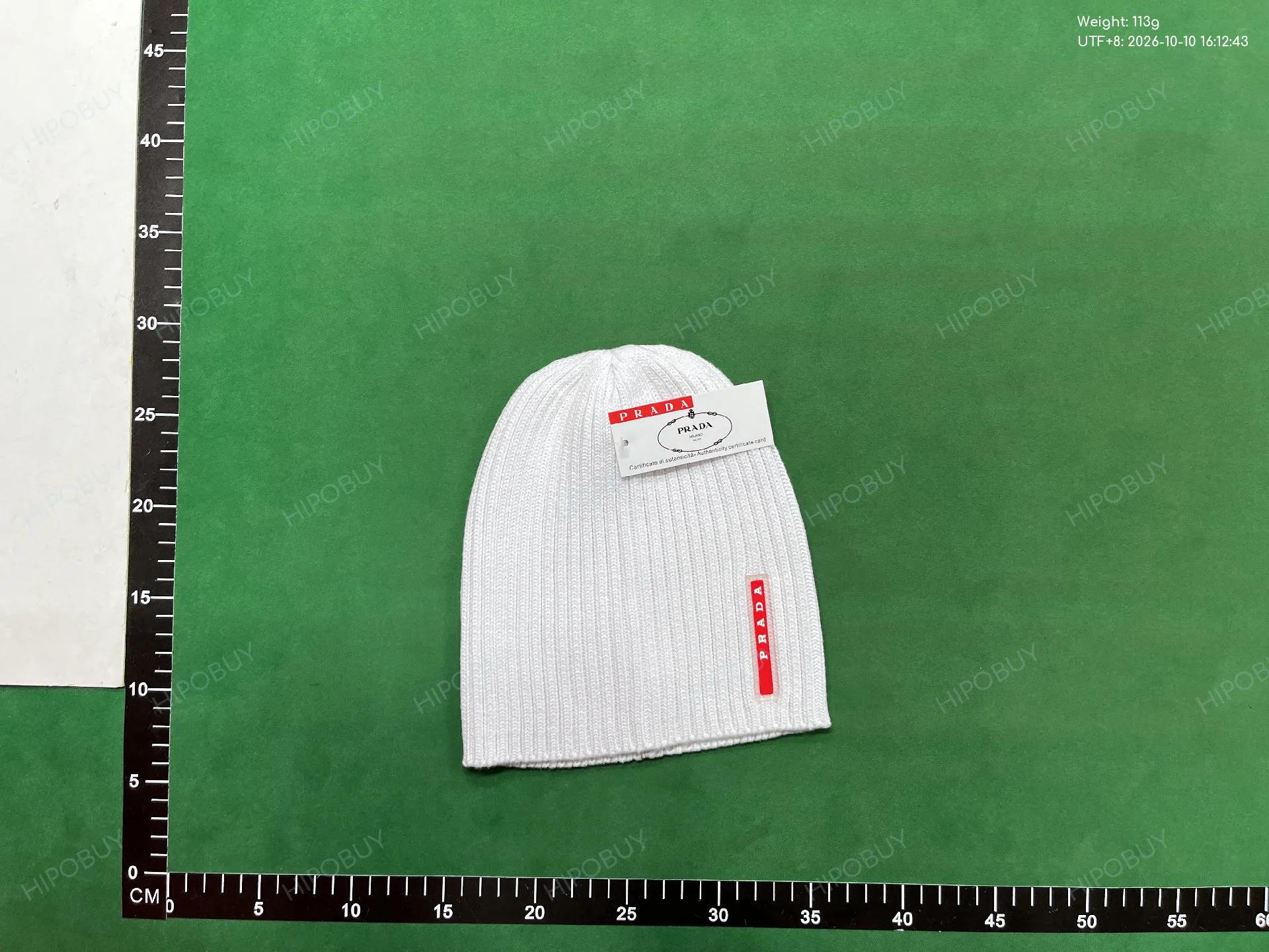 Foto QC 8 de Prada Linea Rossa Beanie Brown