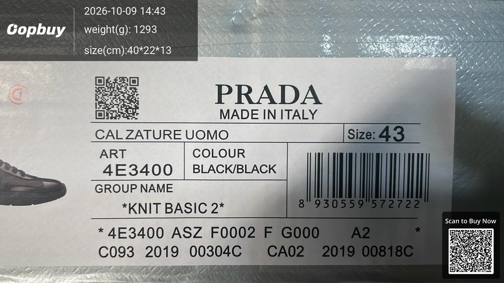 Foto QC 2 de Prada America's Cup Patent Leather Technical Fabric Low Sneakers Royal Blue Silver