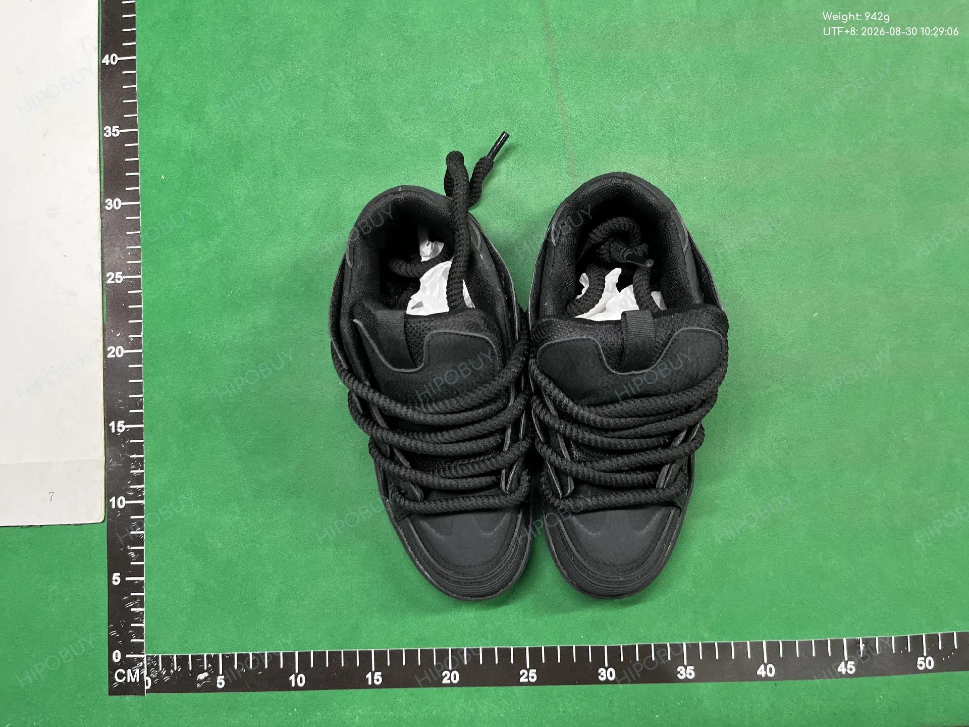 Foto QC 6 de Lanvin Curb 3.0 Leather Low x Future White Black