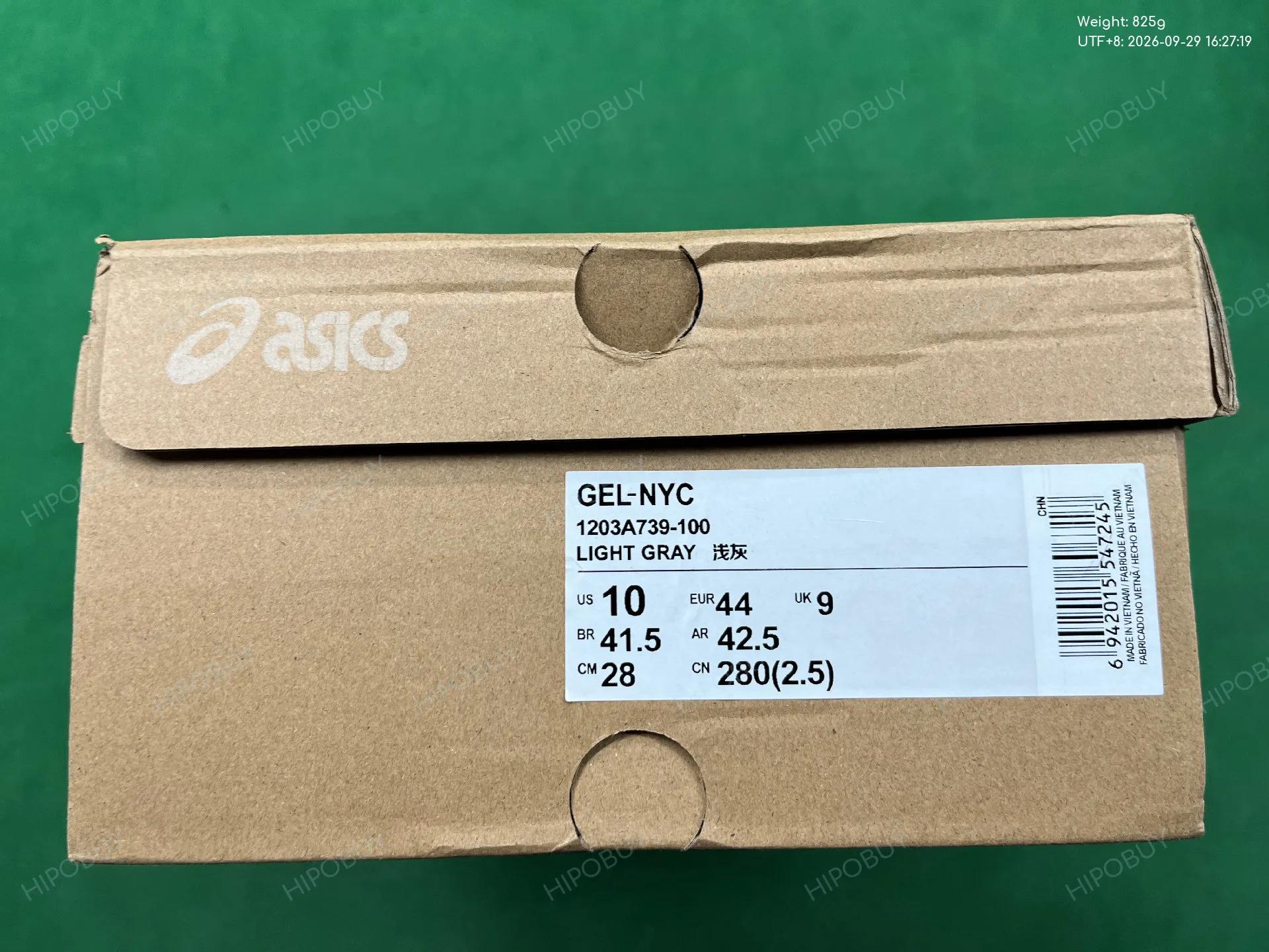 Foto QC 8 de ASICS GEL-NYC Laces Bordeaux 1203B107-600