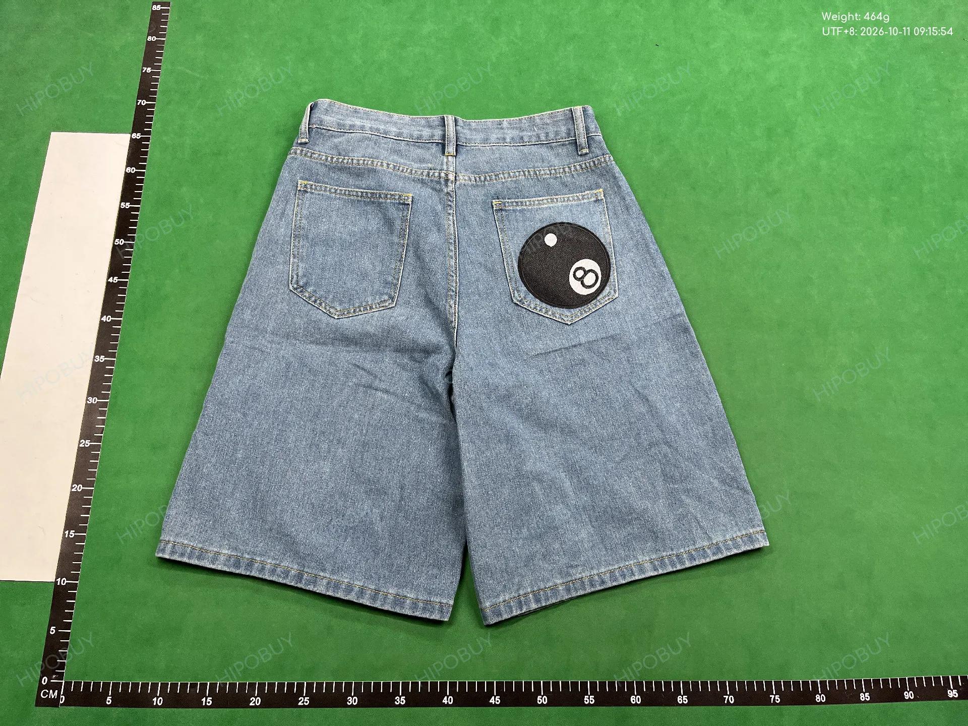 Foto QC 3 de Levi's 8 Ball Denim Shorts Loose Fit Washed Blue
