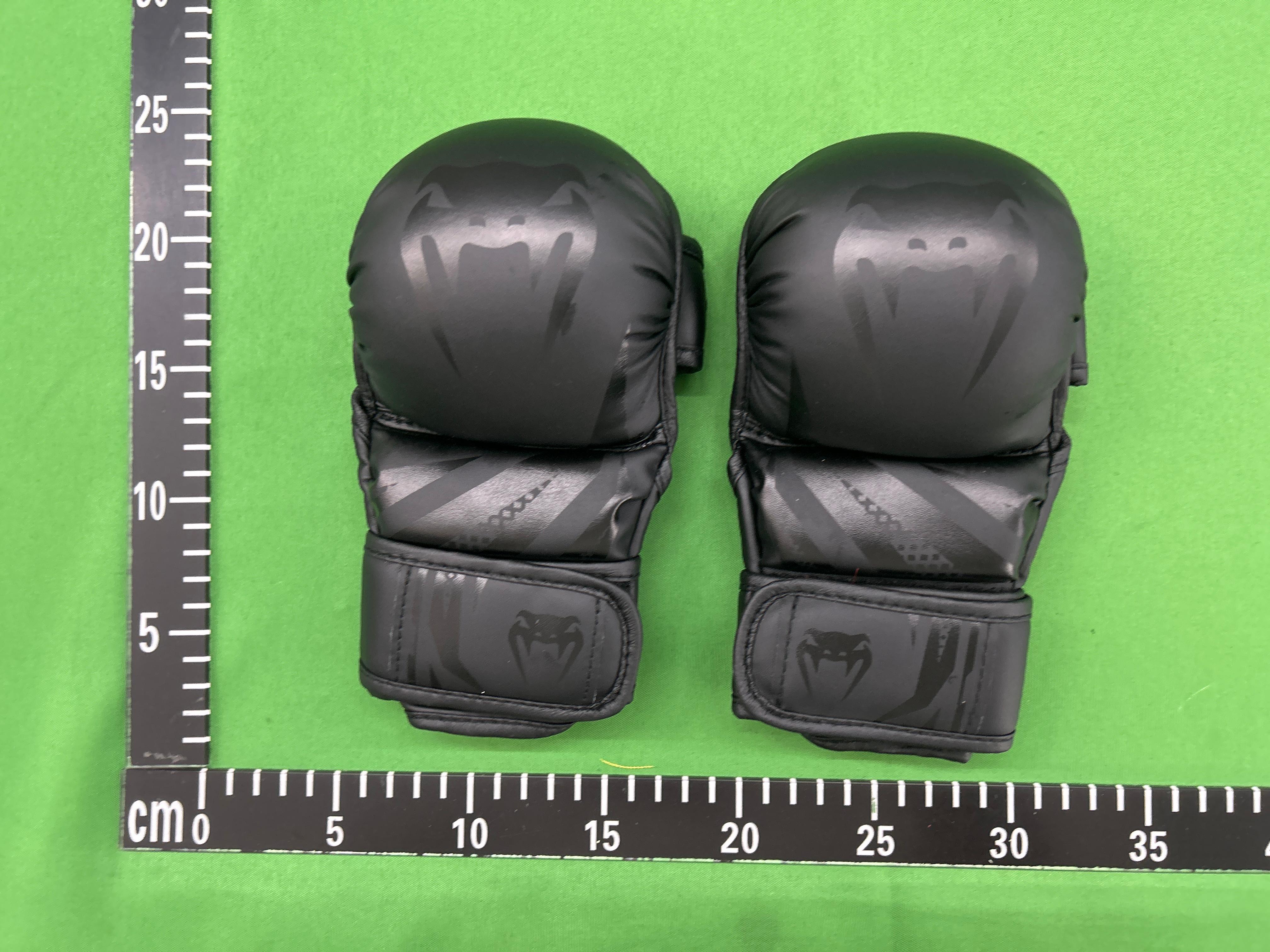 Foto QC 7 de Other Half-Finger MMA Fighting Gloves Black