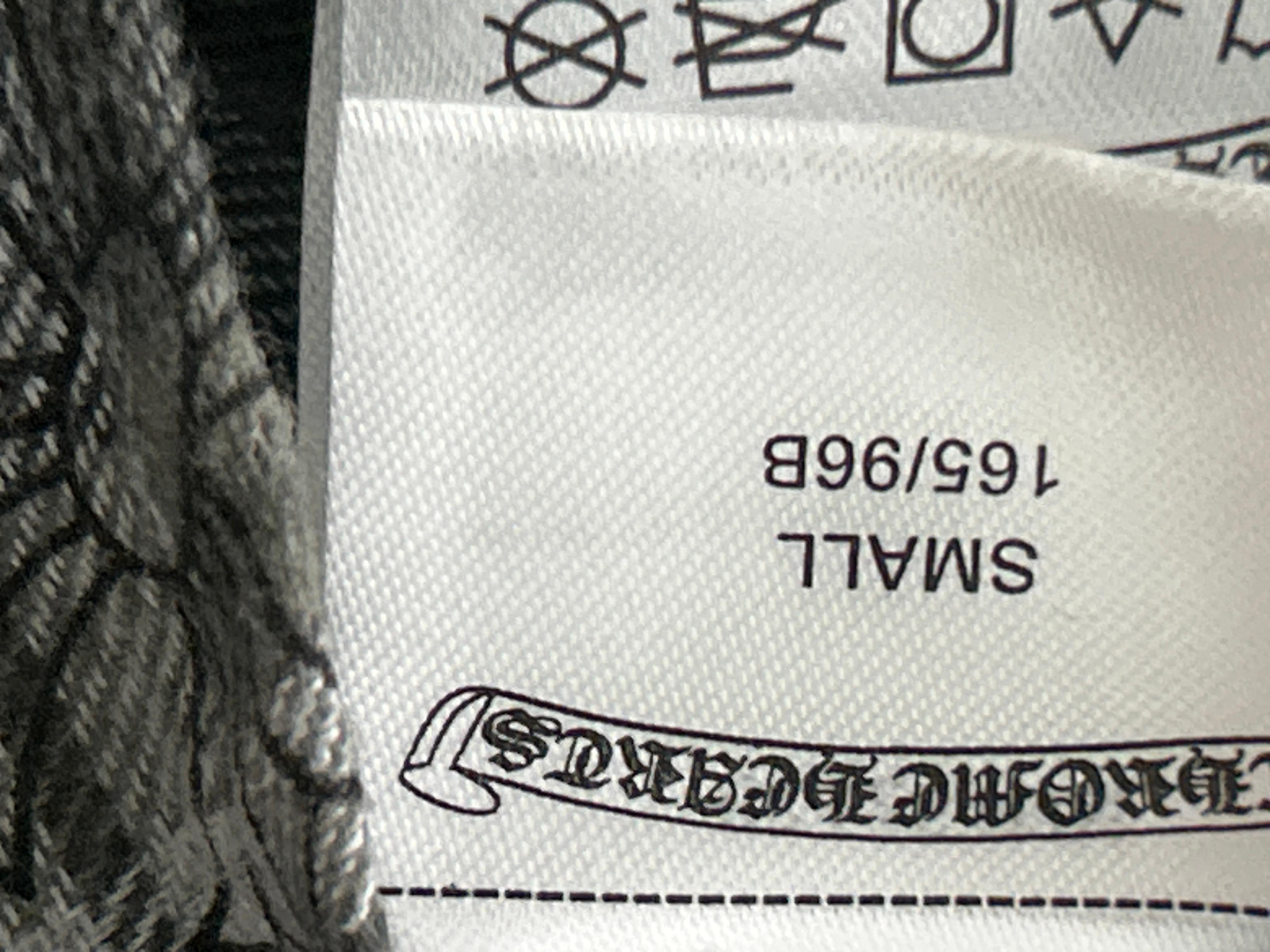 Foto QC 8 de Chrome Hearts Shirt Leather Cross Patch Plaid Red