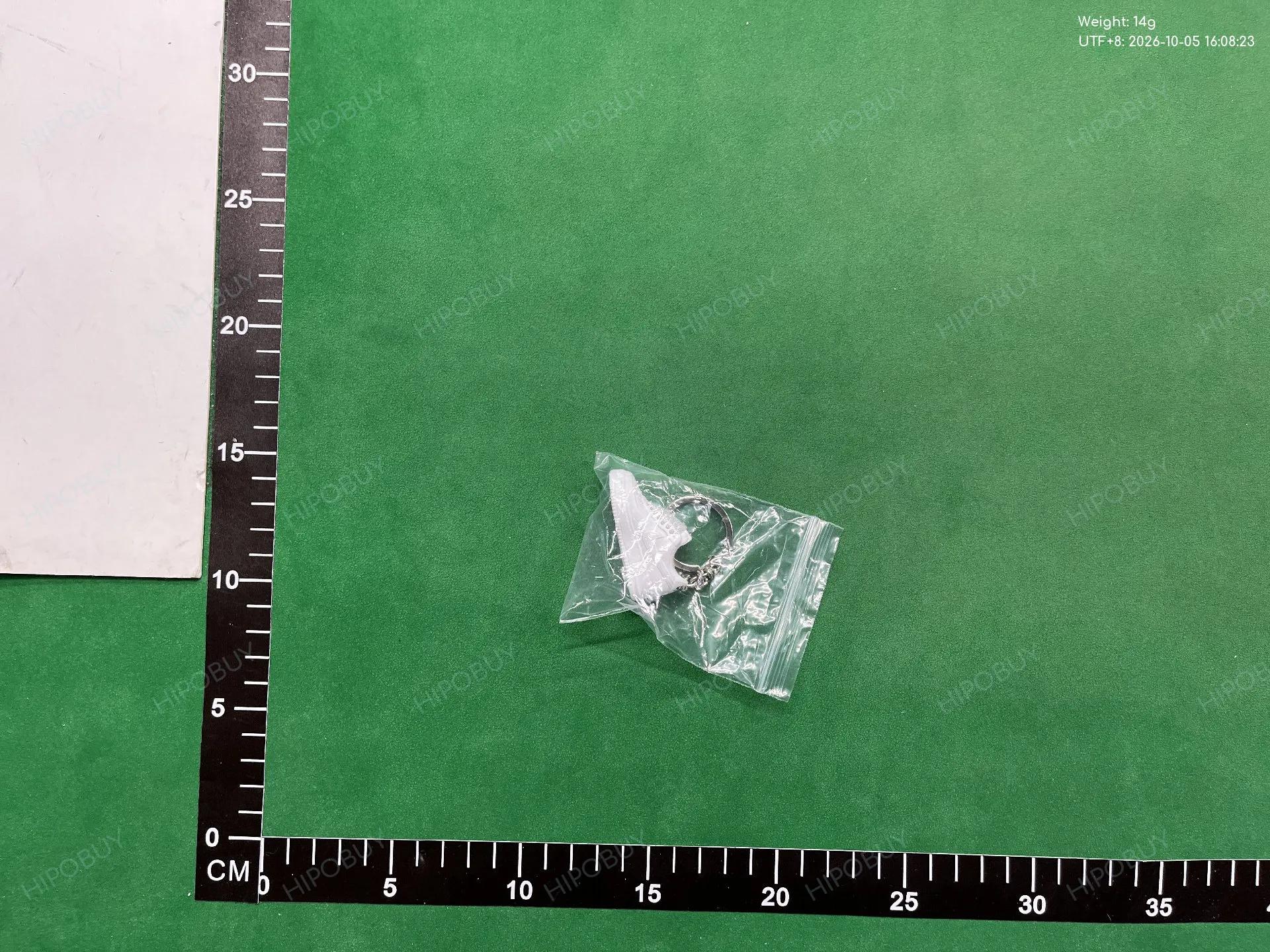 Foto QC 8 de Louis Vuitton Air Force 1 Key Holder And Bag Charm White
