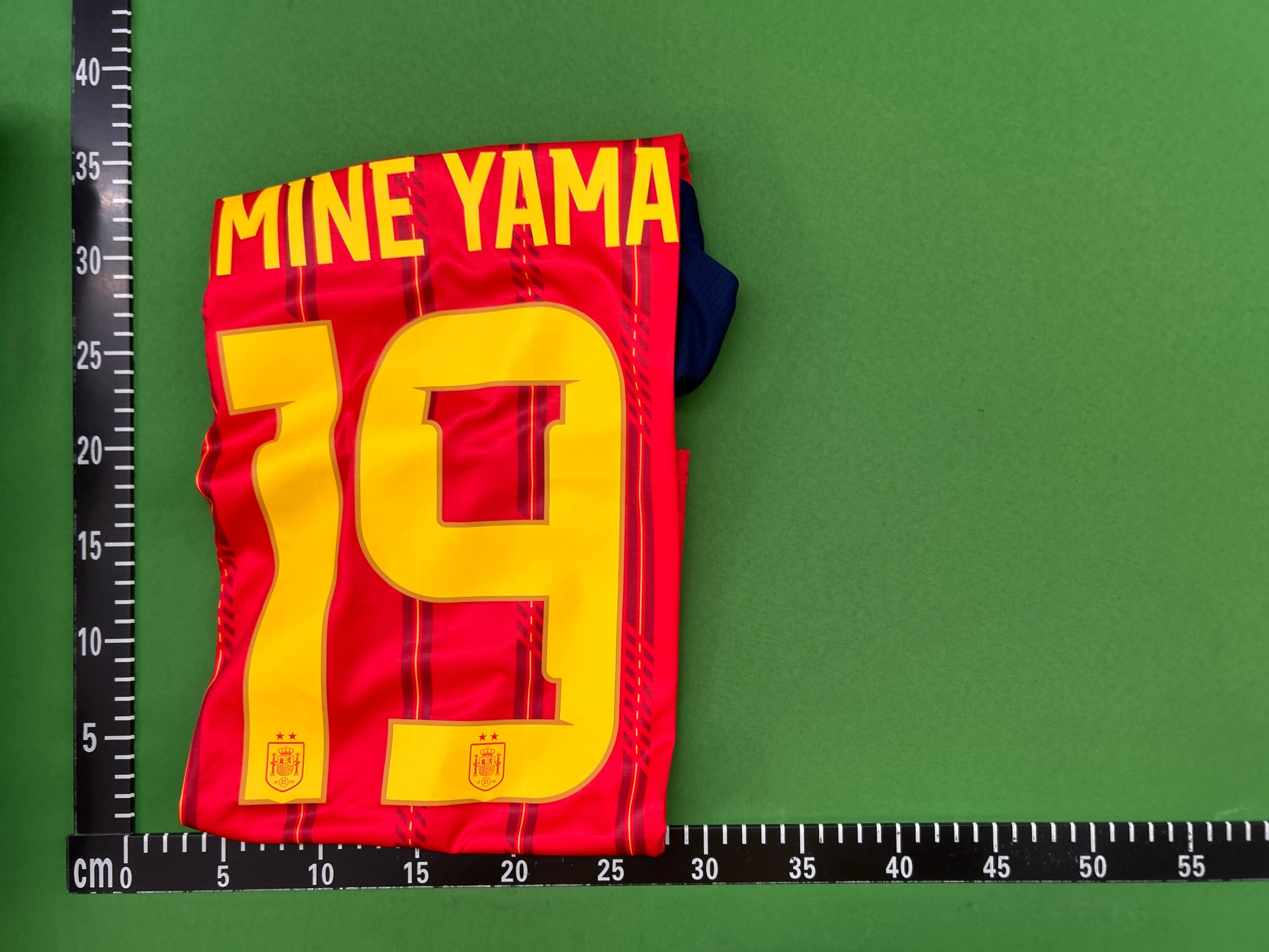 Foto QC 4 de adidas x Spain 2024 Home Lamine Yamal #19 Jersey Red/Navy