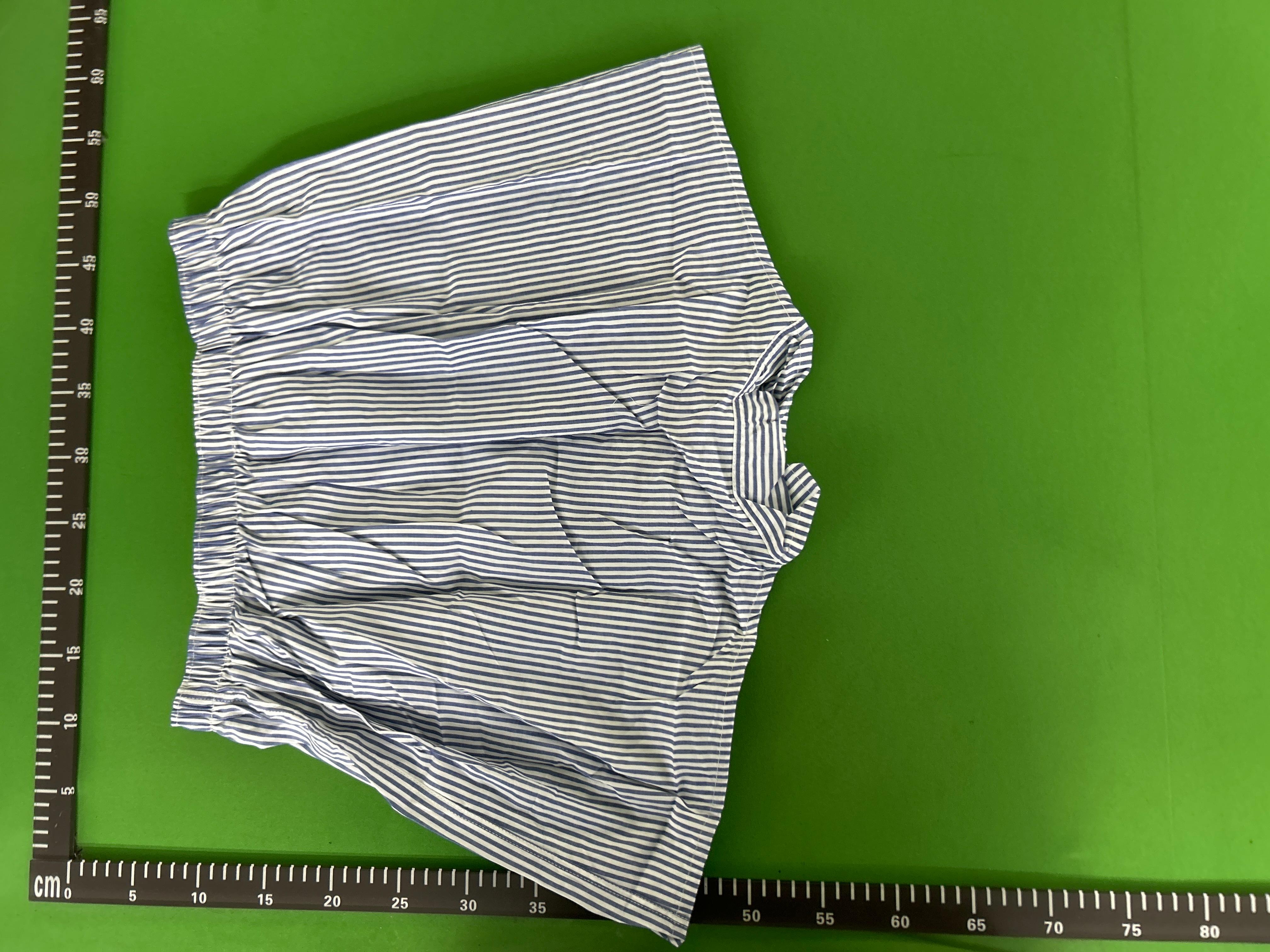Foto QC 3 de ERL Underwear Cotton Checked Boxer Shorts Grey