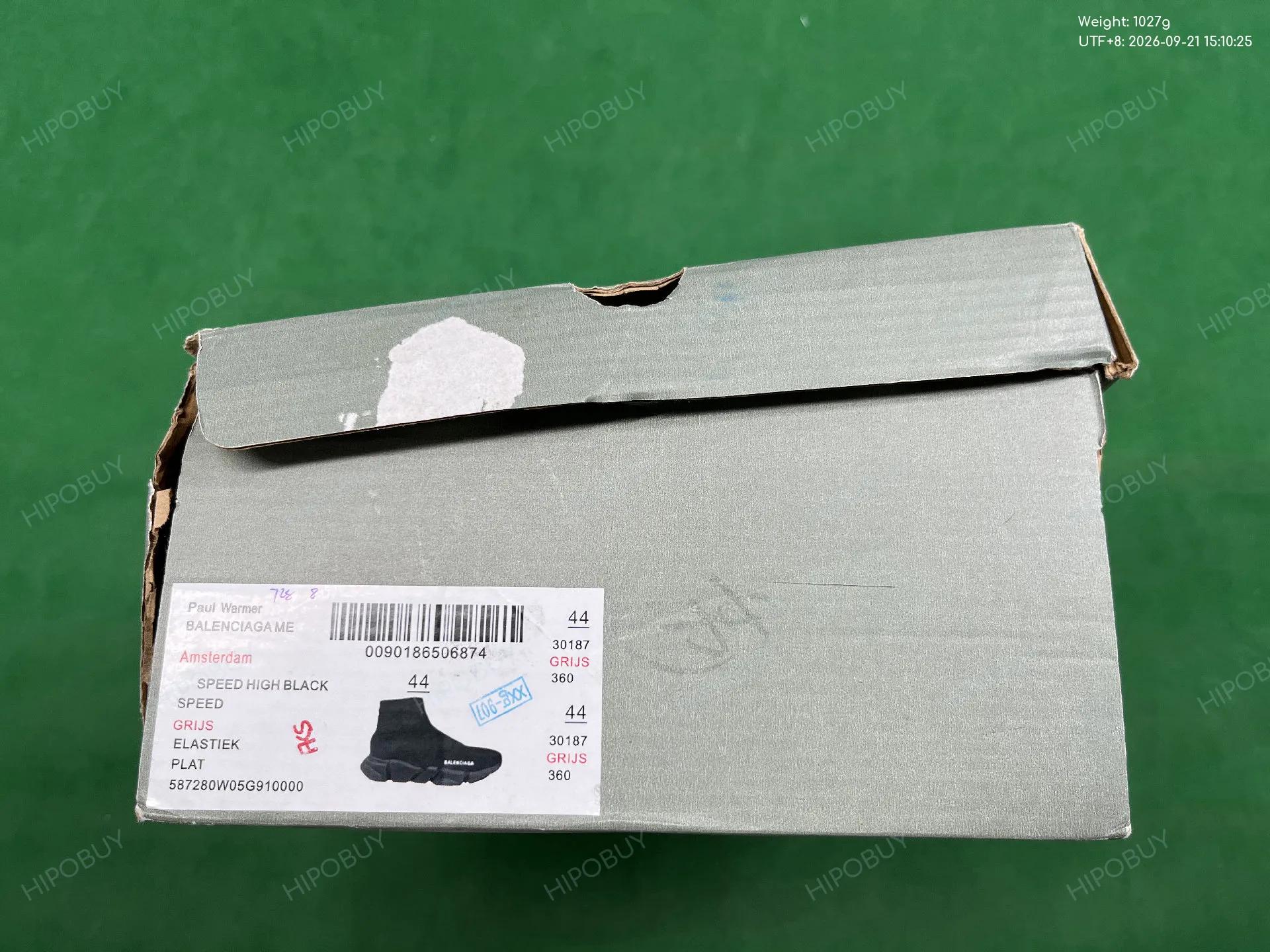 Foto QC 2 de Balenciaga Speed Trainer Knit Black White