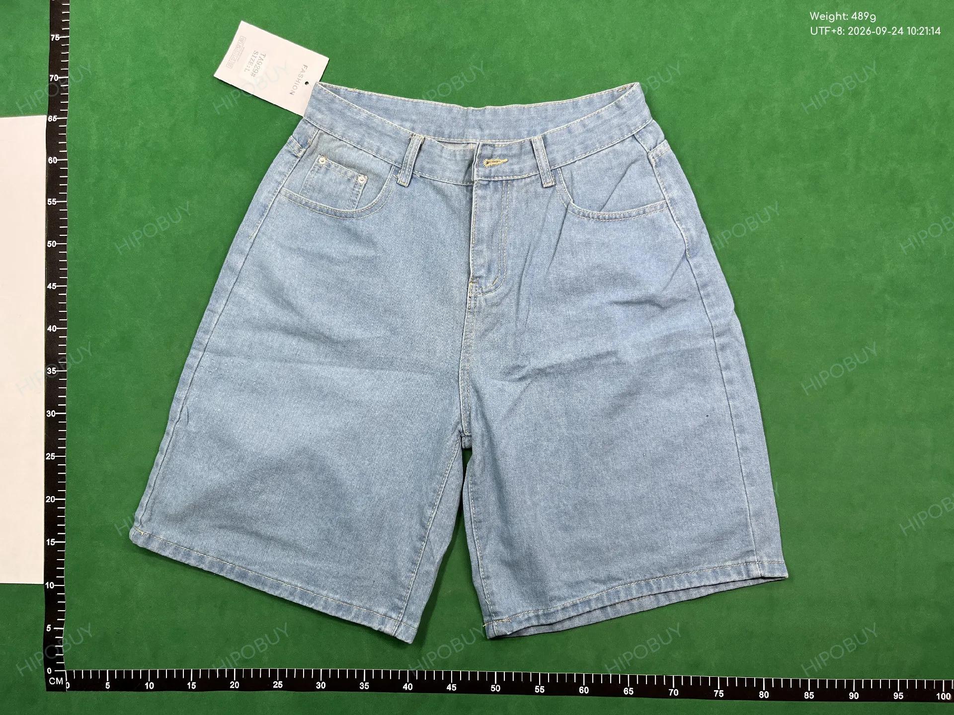 Foto QC 6 de Levi's 8 Ball Denim Shorts Loose Fit Washed Blue